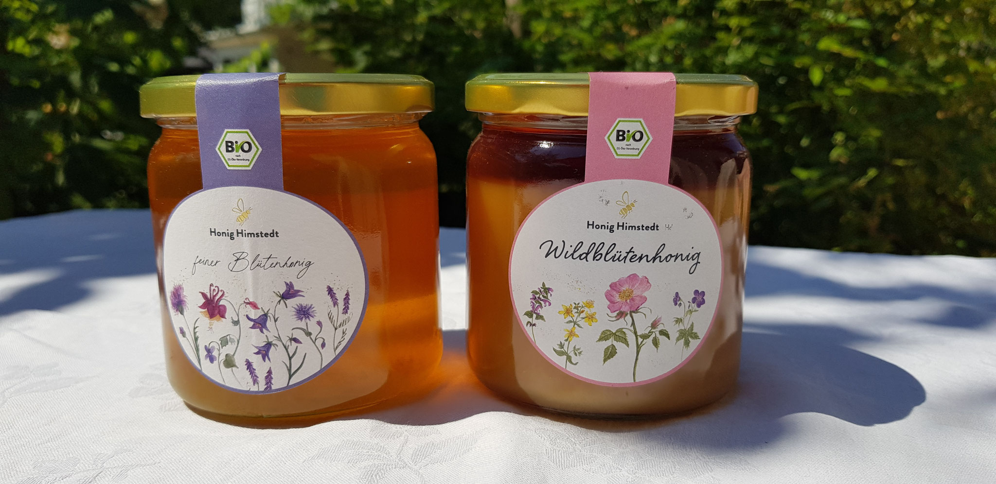 Illustrationen für Blütenhonig
