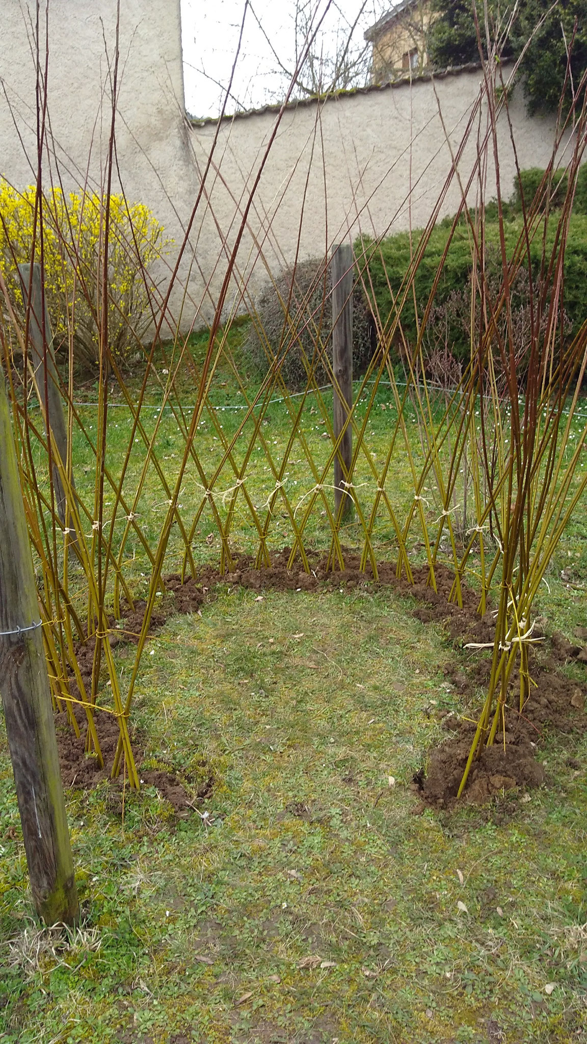 la mise en oeuvre pour une cabane