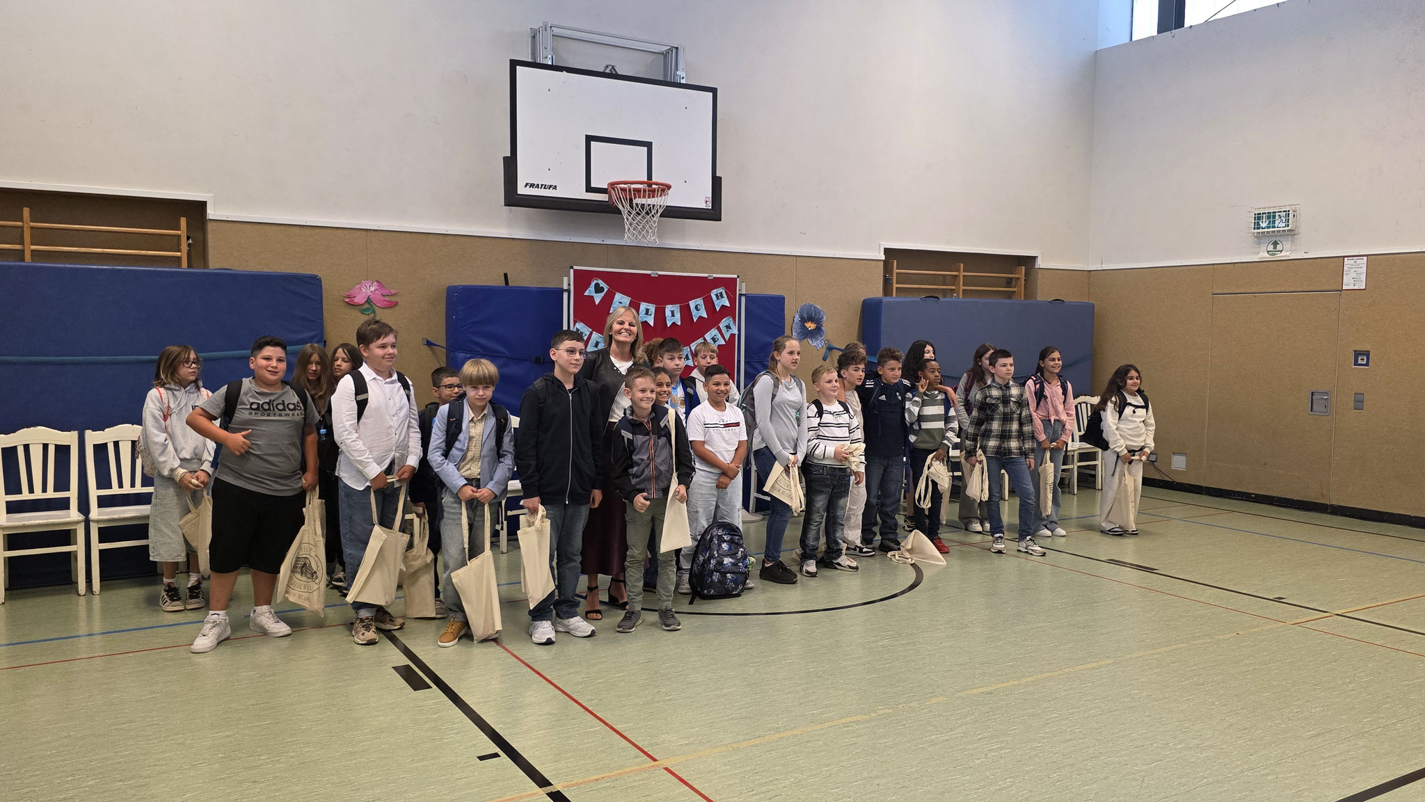 Klasse 5b mit Frau Bartl