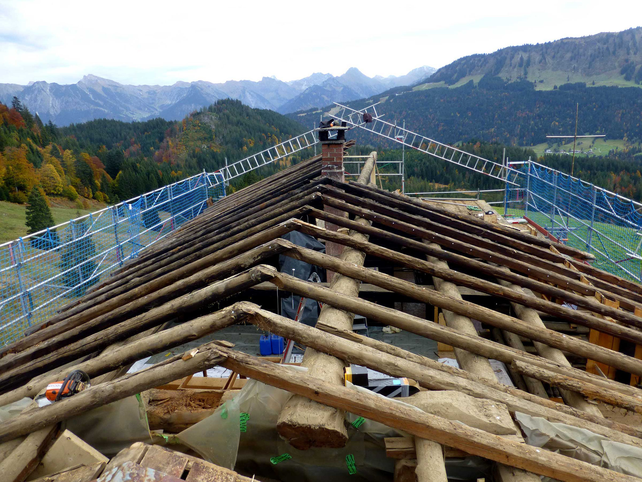 Alpe Osterberg – Hüttensanierung