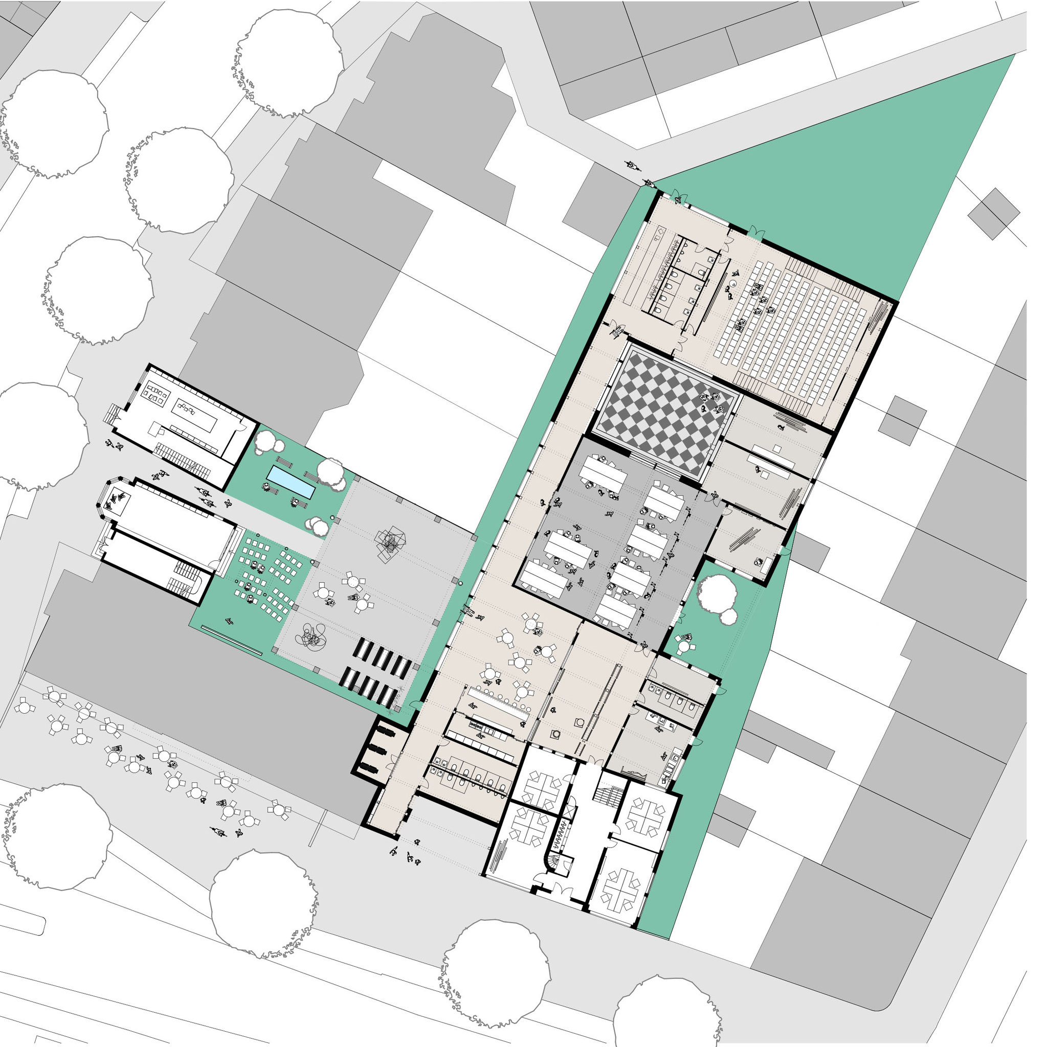 Grundriss 1:500