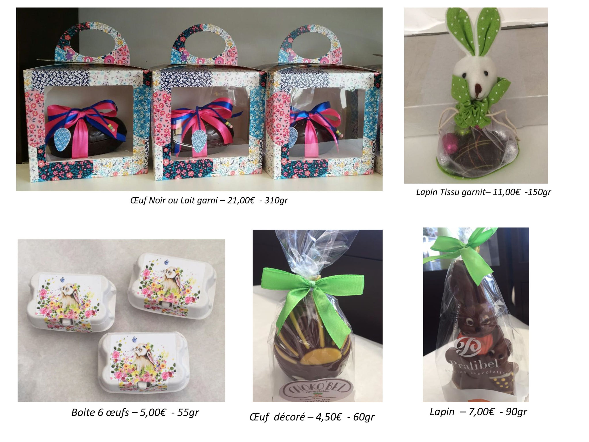 CHOKO'BEL - Catalogue Pâques 2020