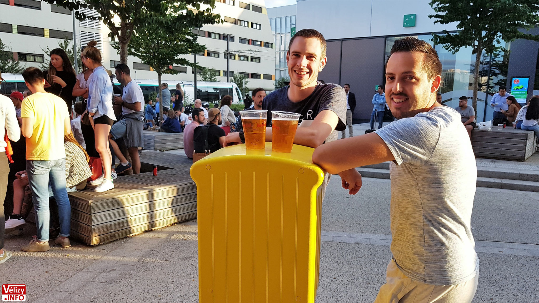 Doddy's Coffee Vélizy - Demi-Finale : France / Belgique - Mardi 10 juillet 2018.