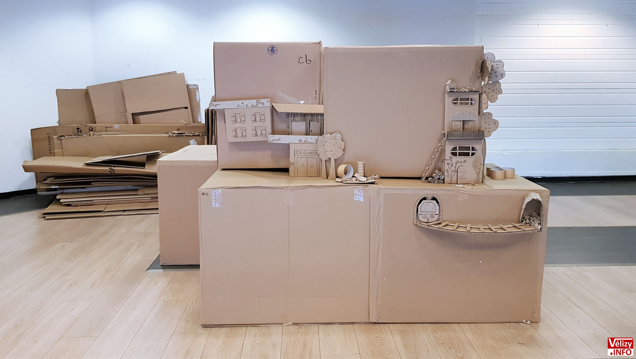 Construisez la ville de vos rêves - Un atelier de Carton Lune.