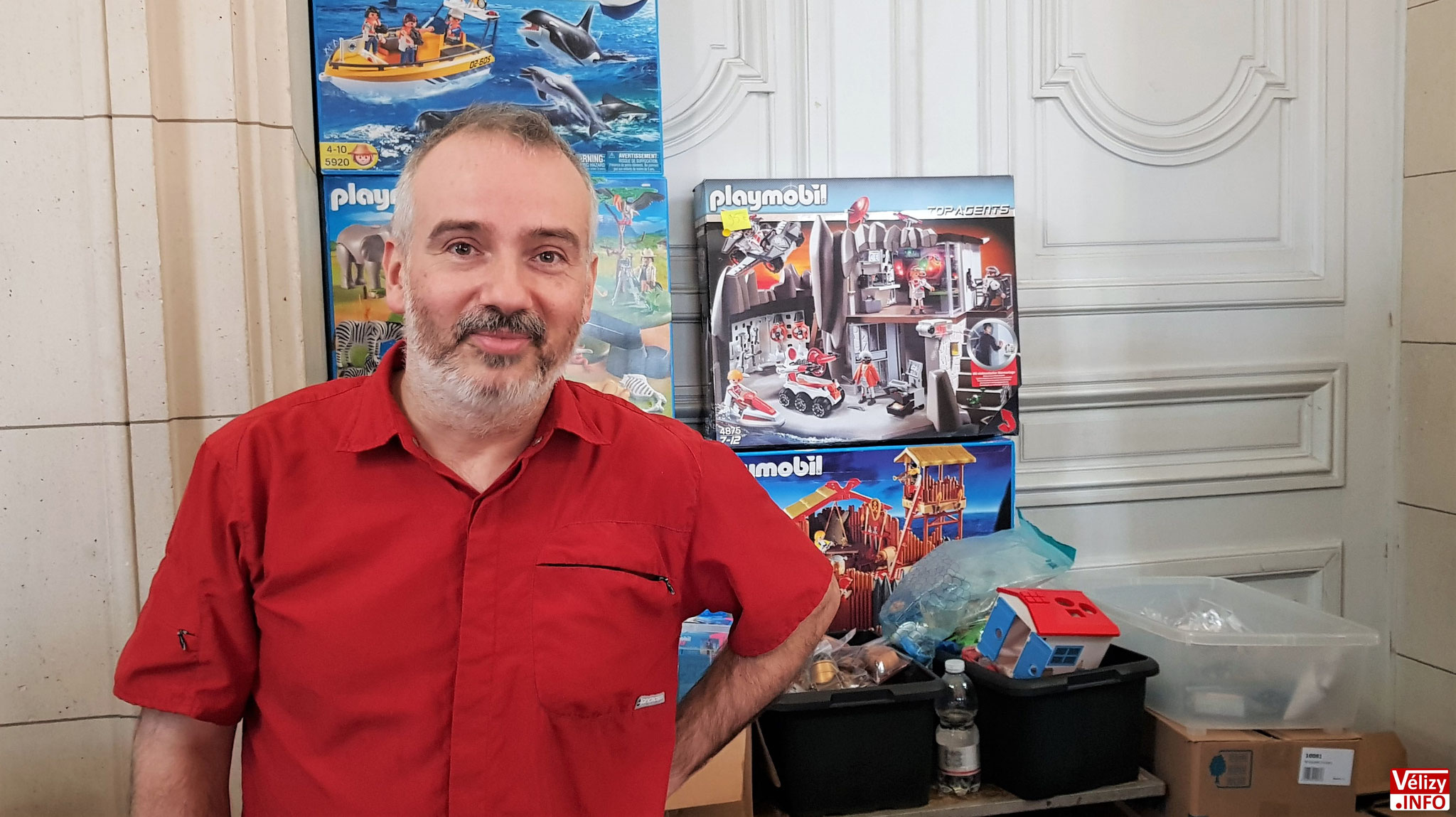 Jean-Philippe BROUSSIN, le créateur de l'exposition.