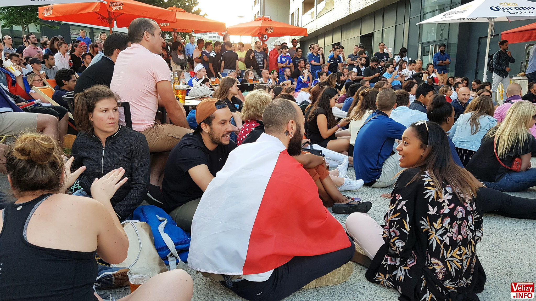 Doddy's Coffee Vélizy - Demi-Finale : France / Belgique - Mardi 10 juillet 2018.