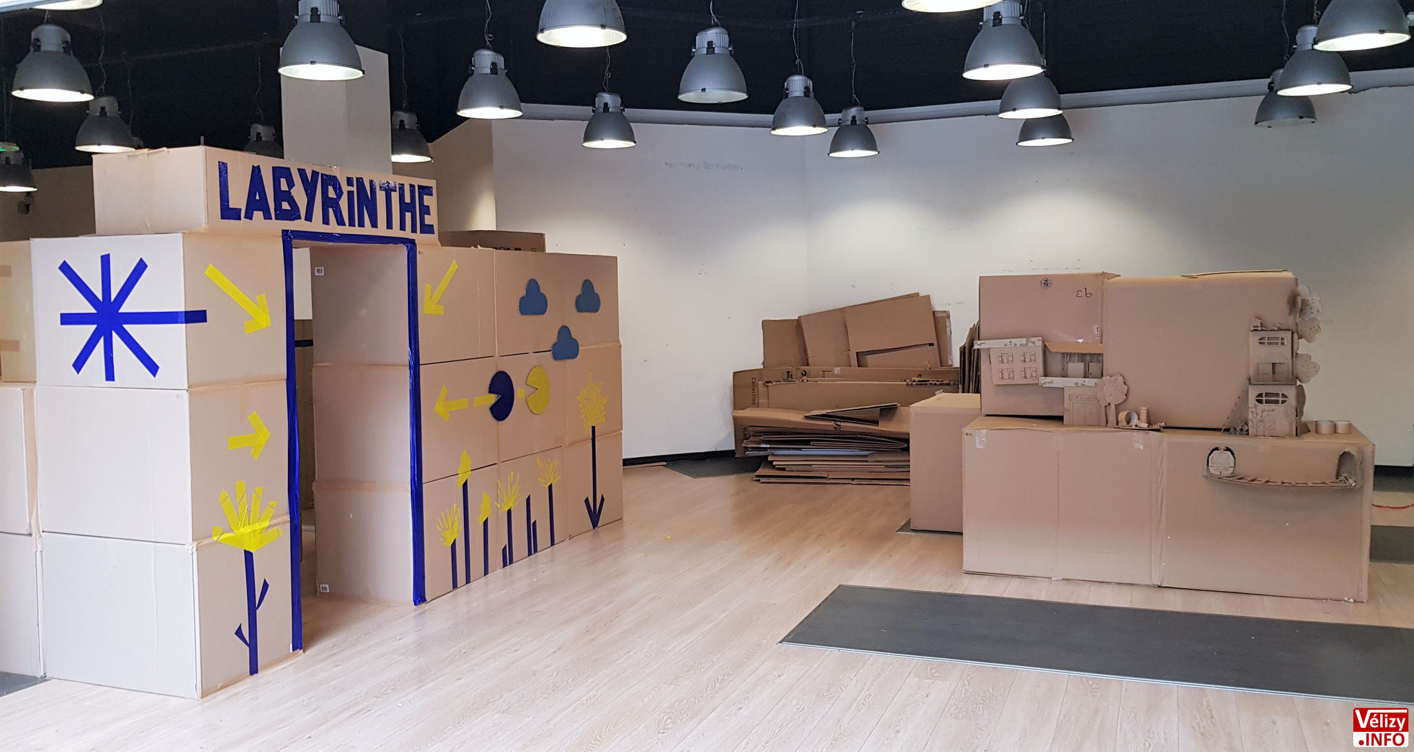 Différentes animations dans l'espace « le Recyc’Lab ».