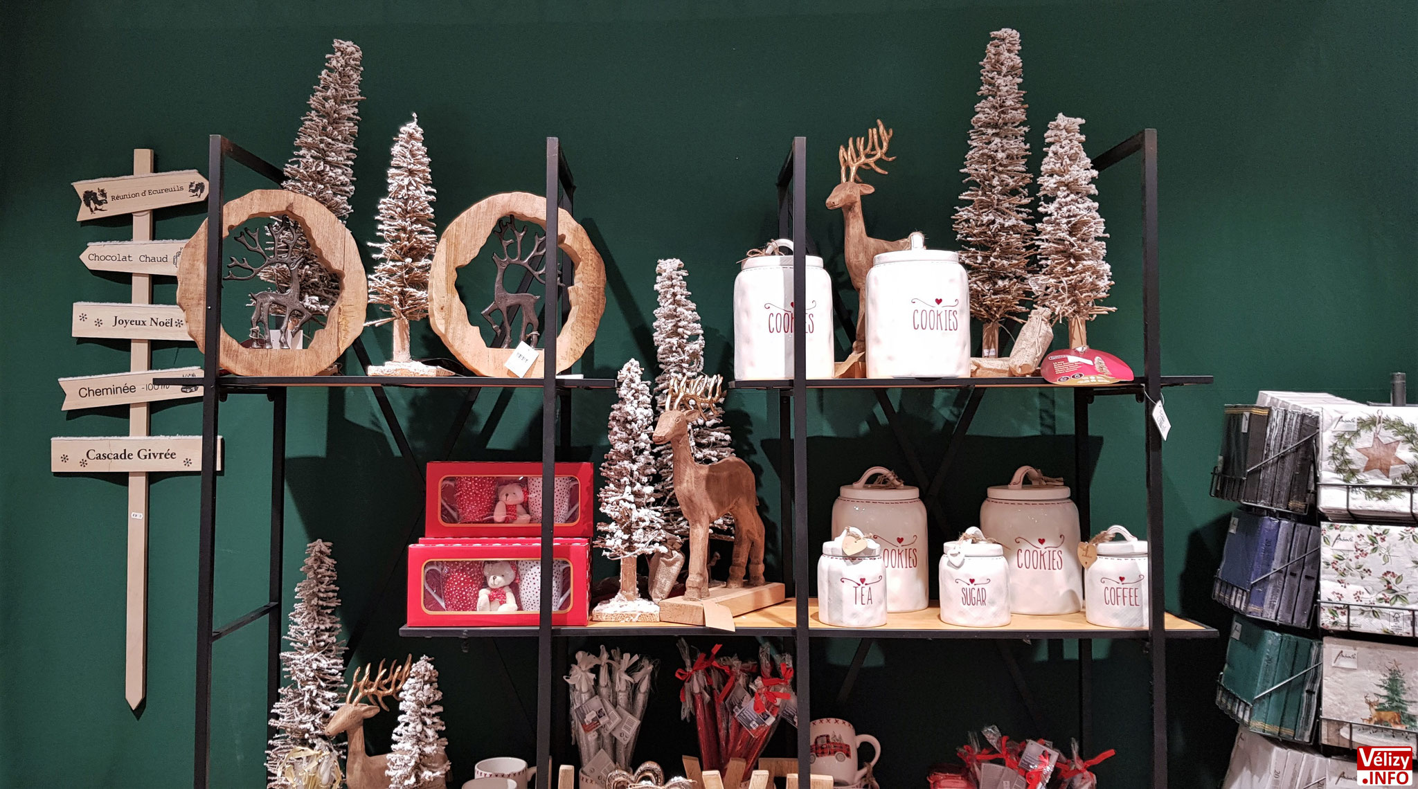 L'Artisan de Noël au centre commercial Westfield Vélizy 2.
