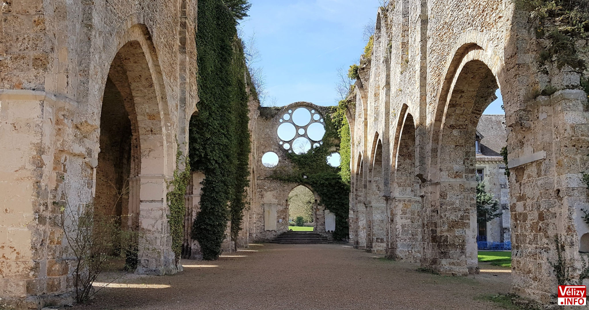 Église abbatiale des Vaux de Cernay (Yvelines -78).