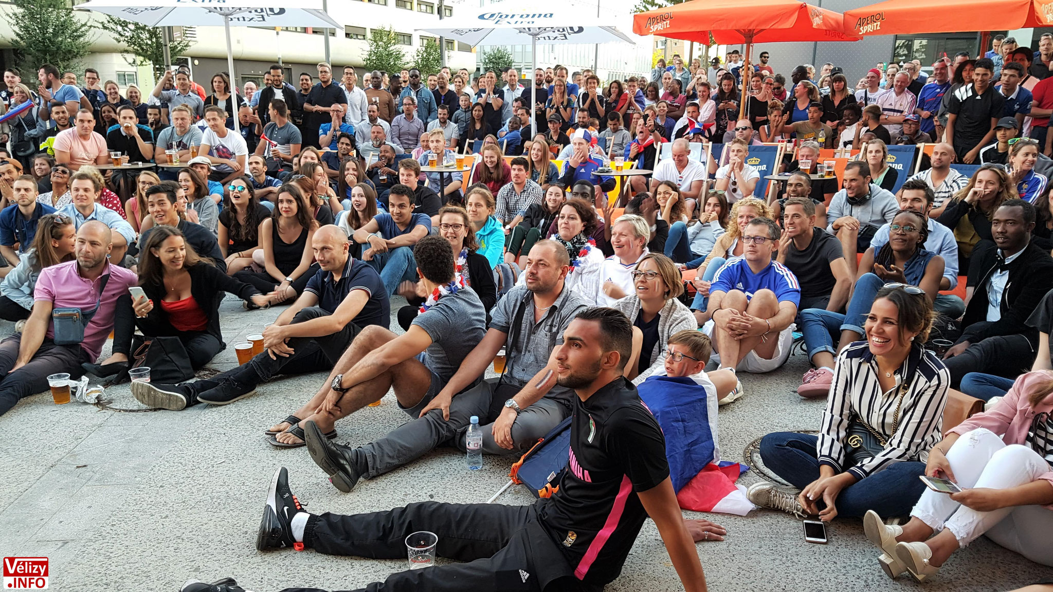 Doddy's Coffee Vélizy - Demi-Finale : France / Belgique - Mardi 10 juillet 2018.