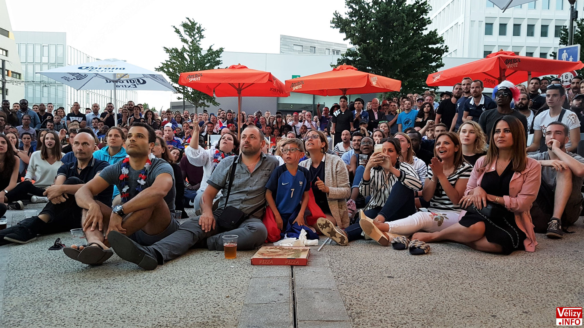 Doddy's Coffee Vélizy - Demi-Finale : France / Belgique - Mardi 10 juillet 2018.