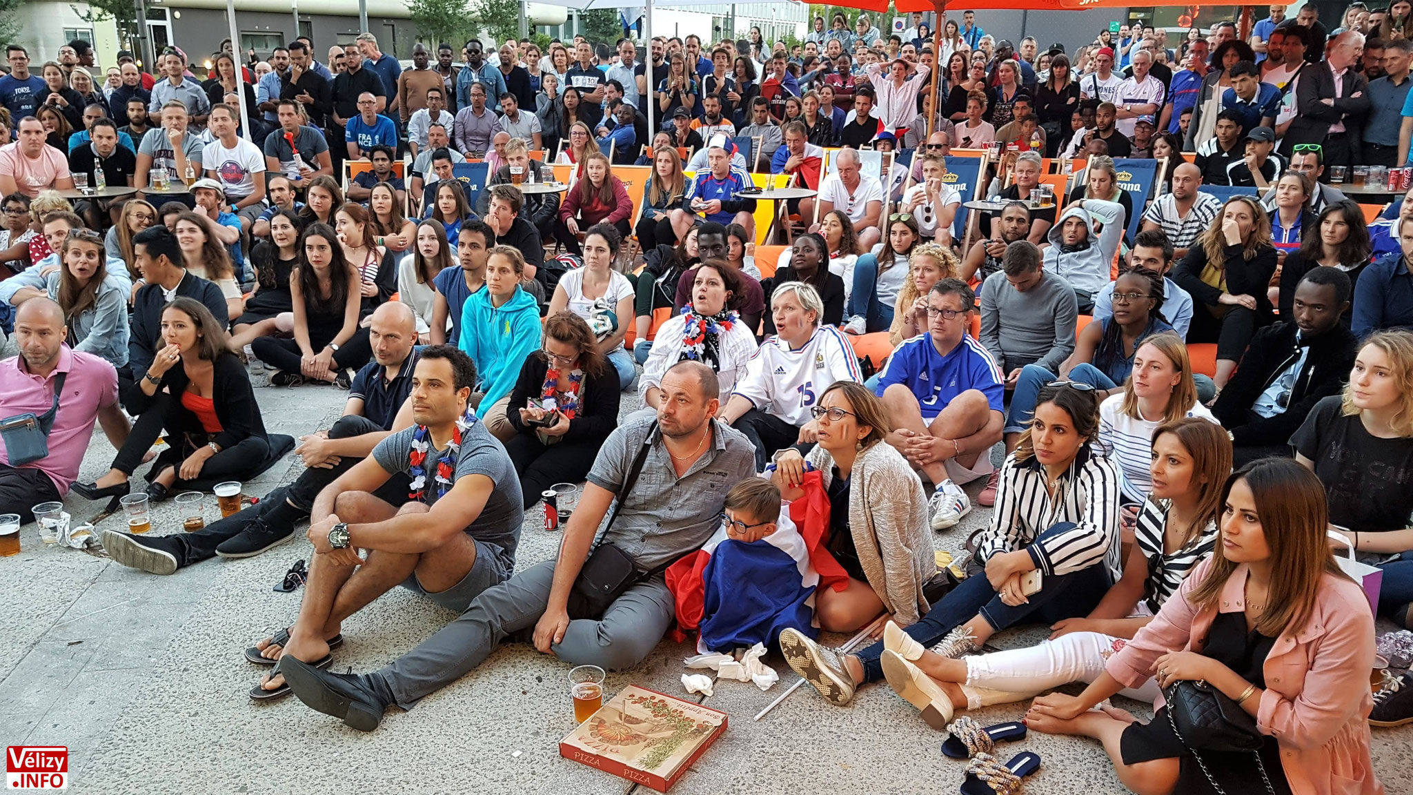 Doddy's Coffee Vélizy - Demi-Finale : France / Belgique - Mardi 10 juillet 2018.