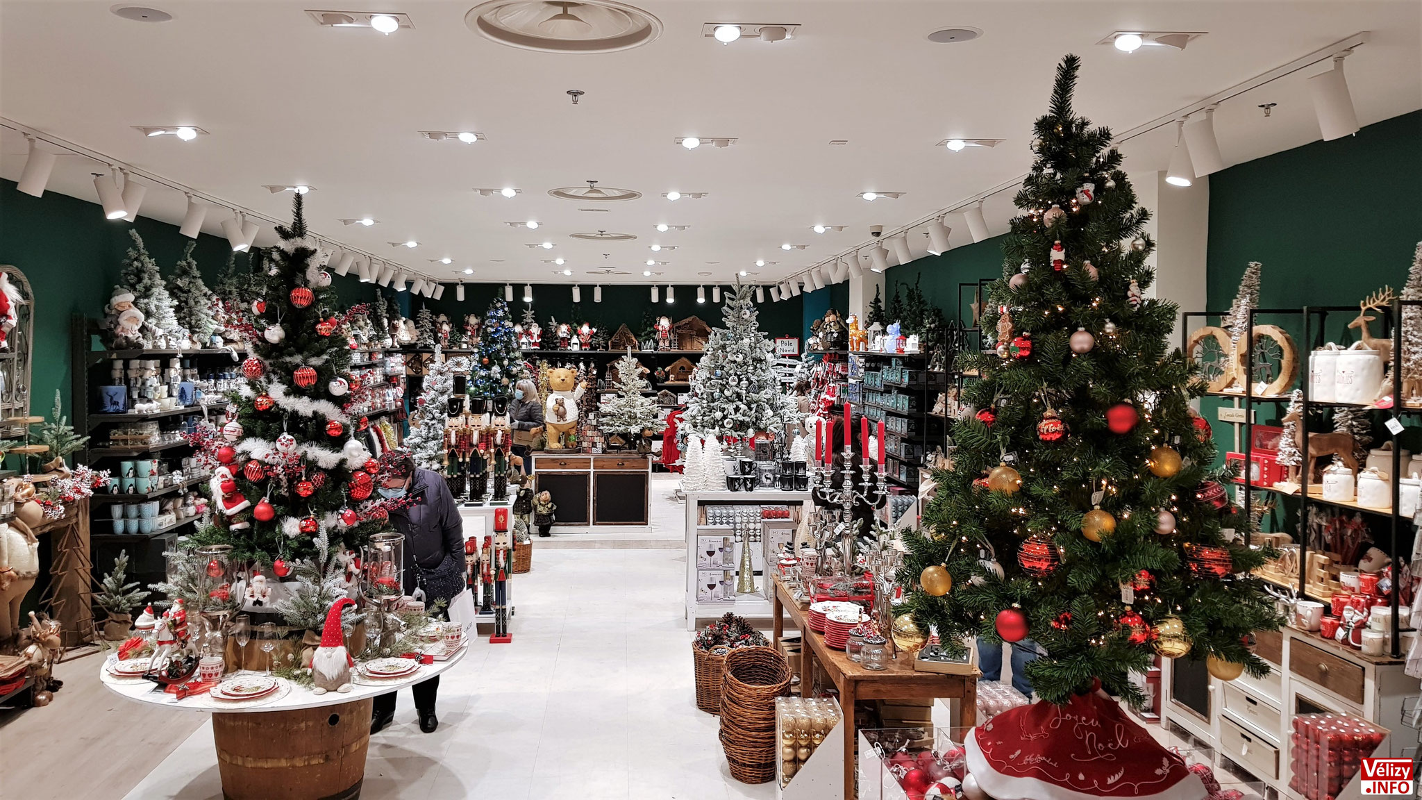 L'Artisan de Noël au centre commercial Westfield Vélizy 2.