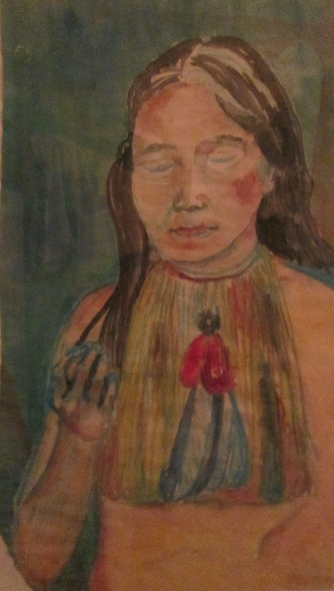 Indianer-Frau