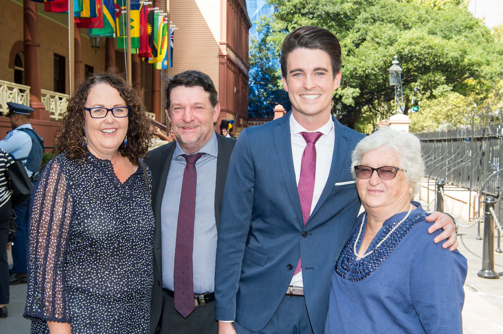 Max Rabbett and family