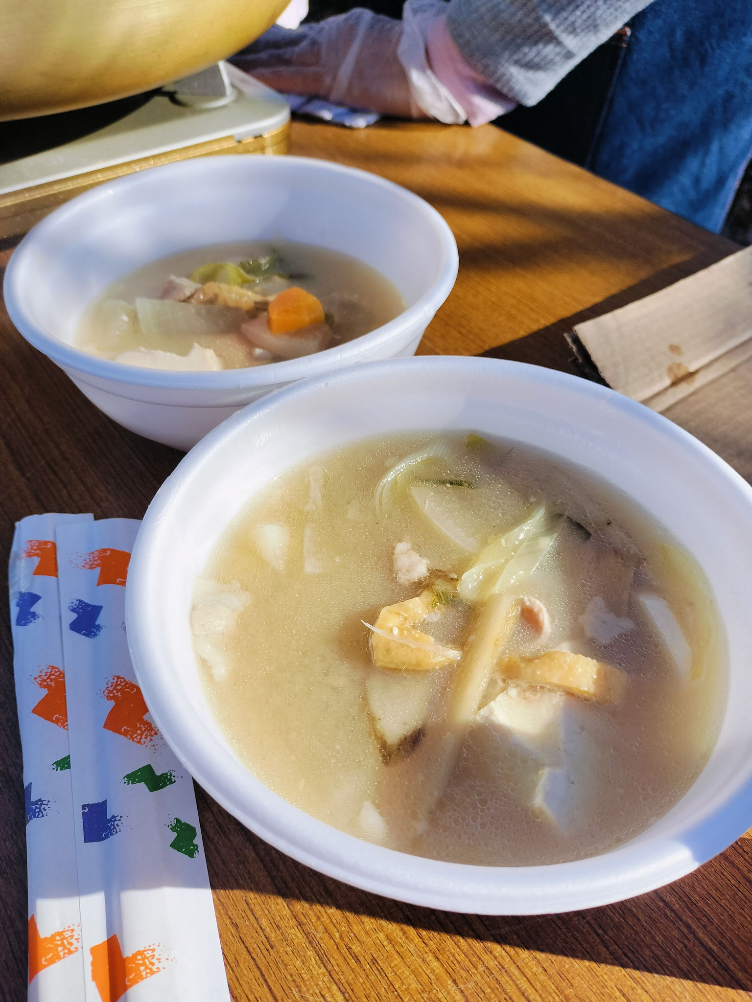12月餅つき、豚汁大会