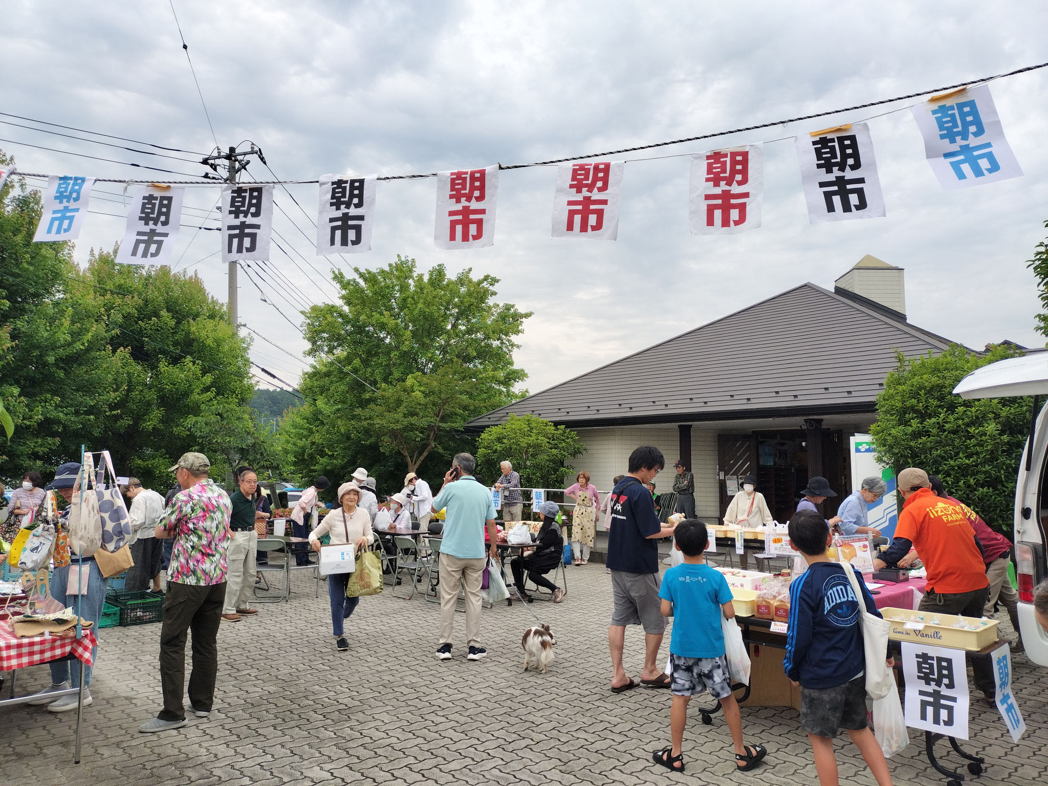 ６月朝市