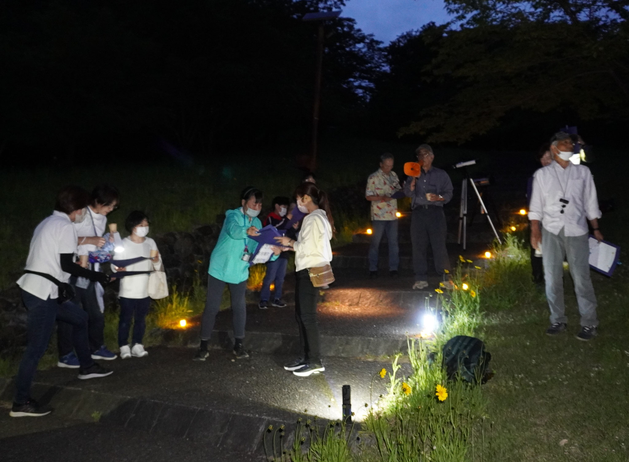 ５月フラワームーン鑑賞　丘の上公園