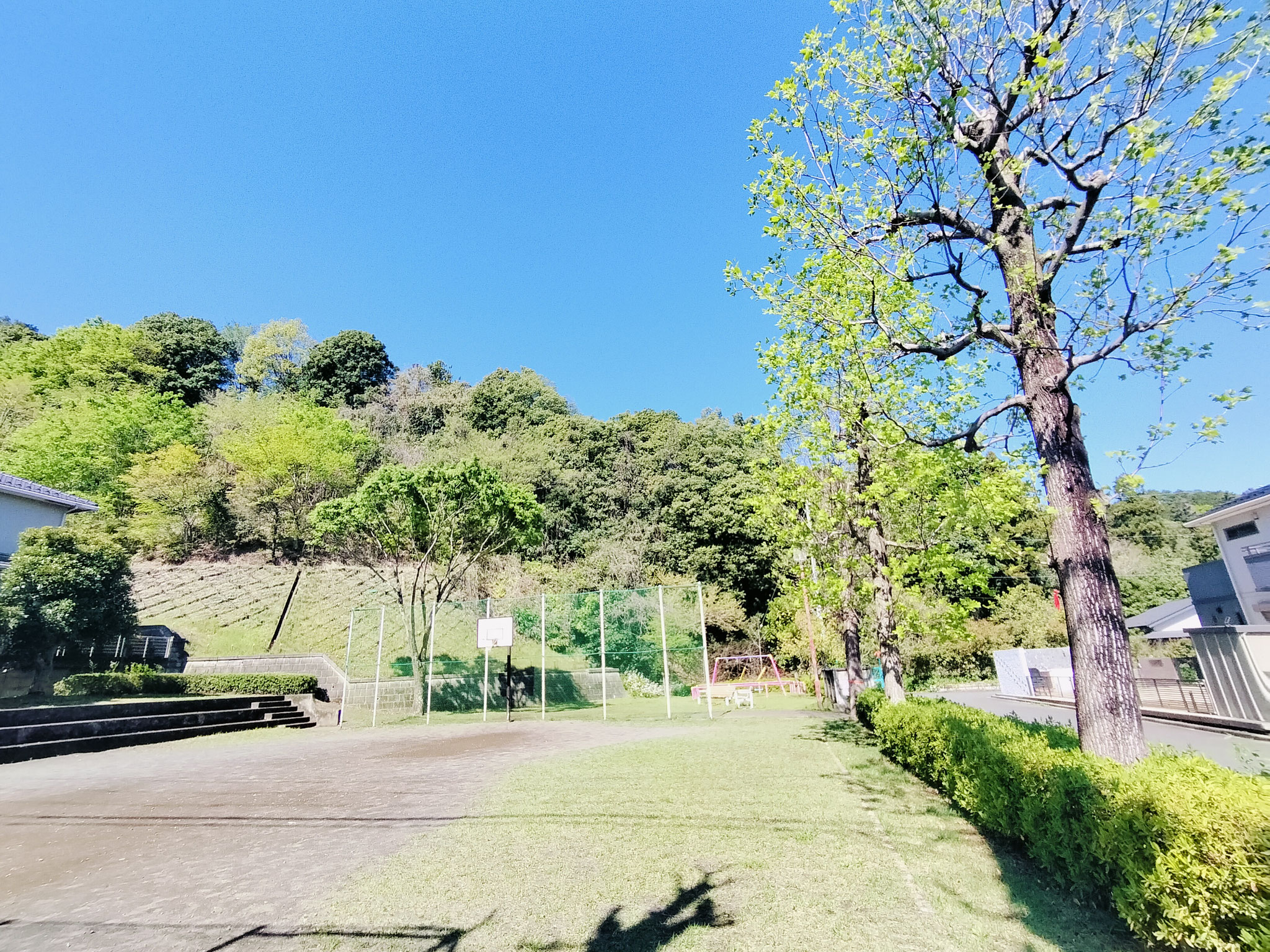 ４月バスケット公園