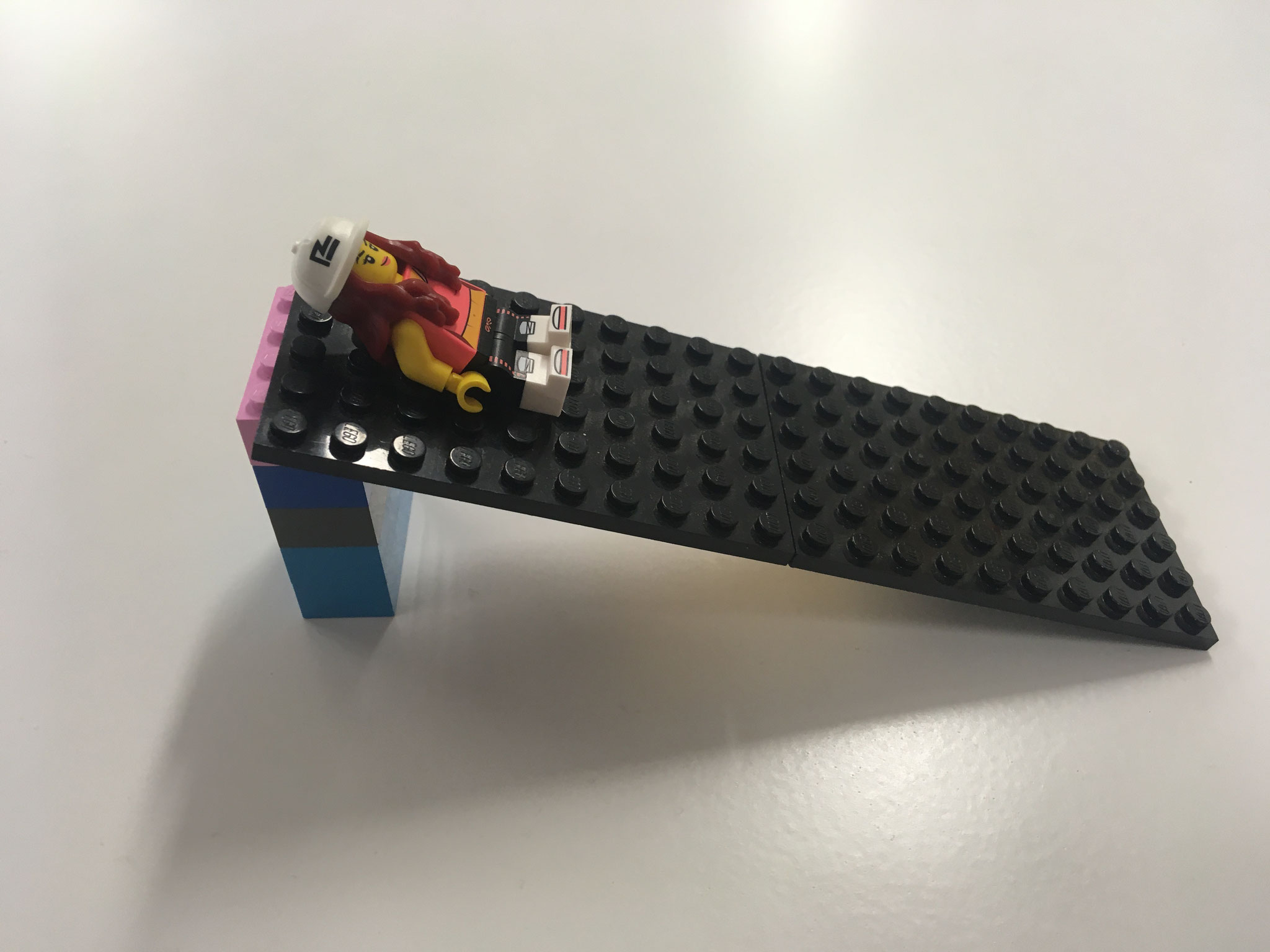 … bis das Lego-Männchen schließlich …