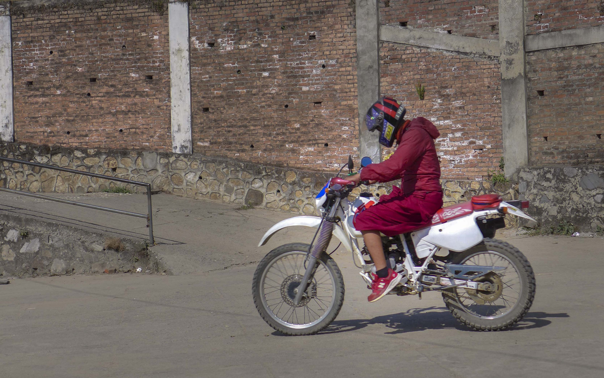 The older ones get to ride!