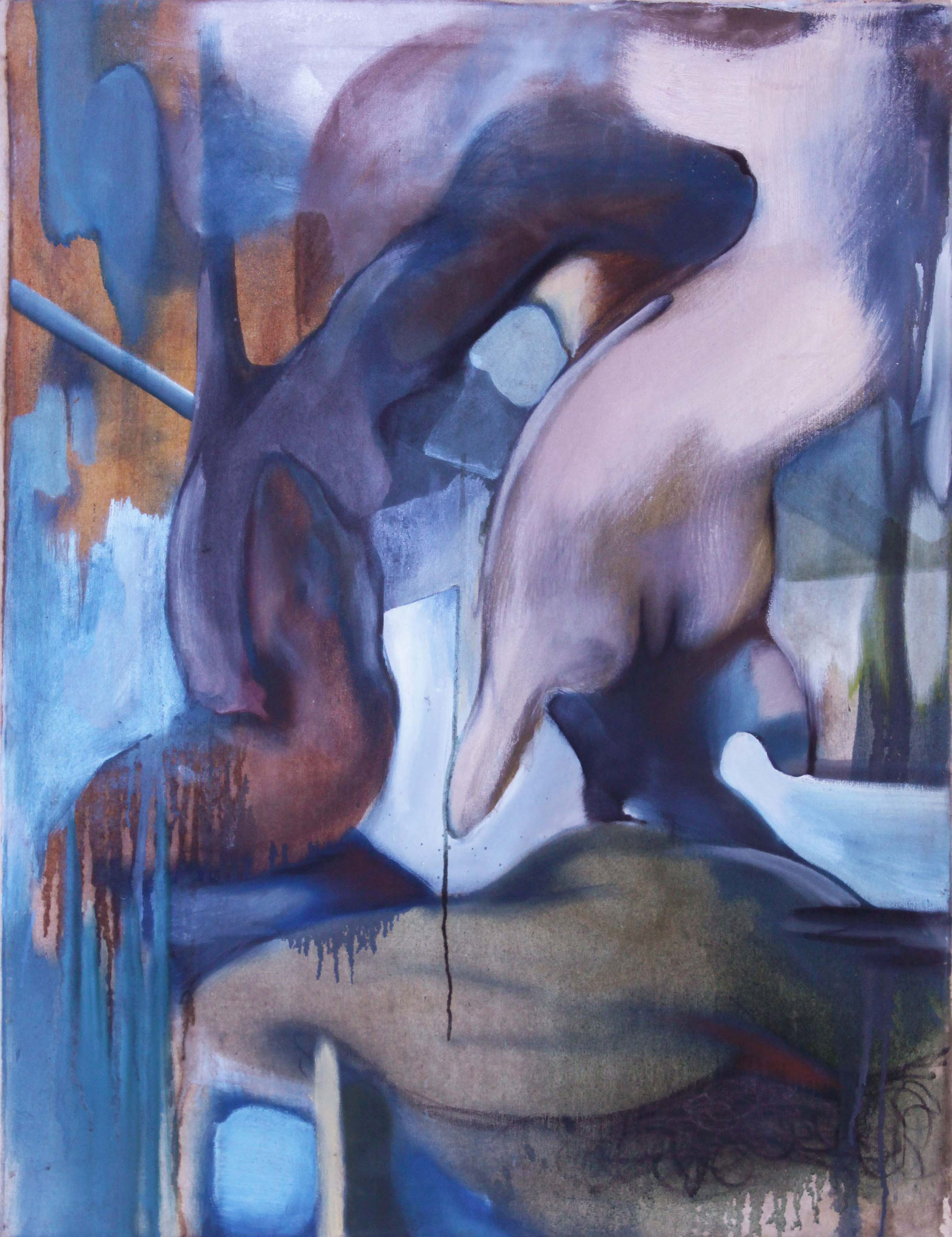 Max Böhme, 1999, Öl auf Leinwand, 105 x 80 cm