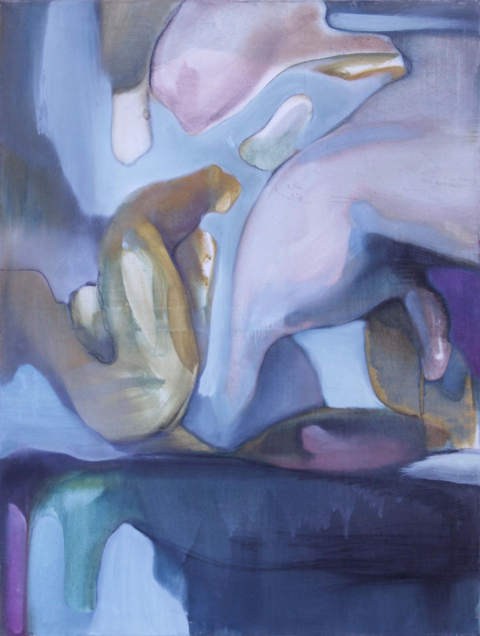 Max Böhme, 2000, Öl auf Leinwand, 105 x 80 cm