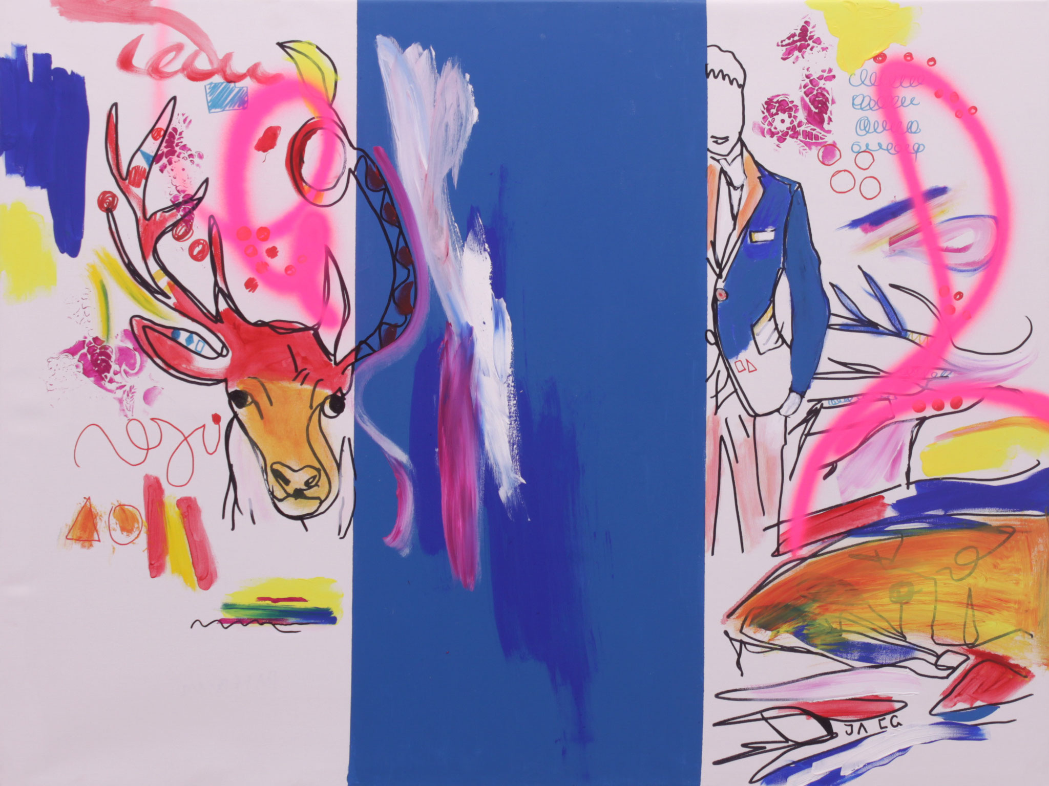 Paul Jaeg, Ausstellung "Zum 70er", 2024