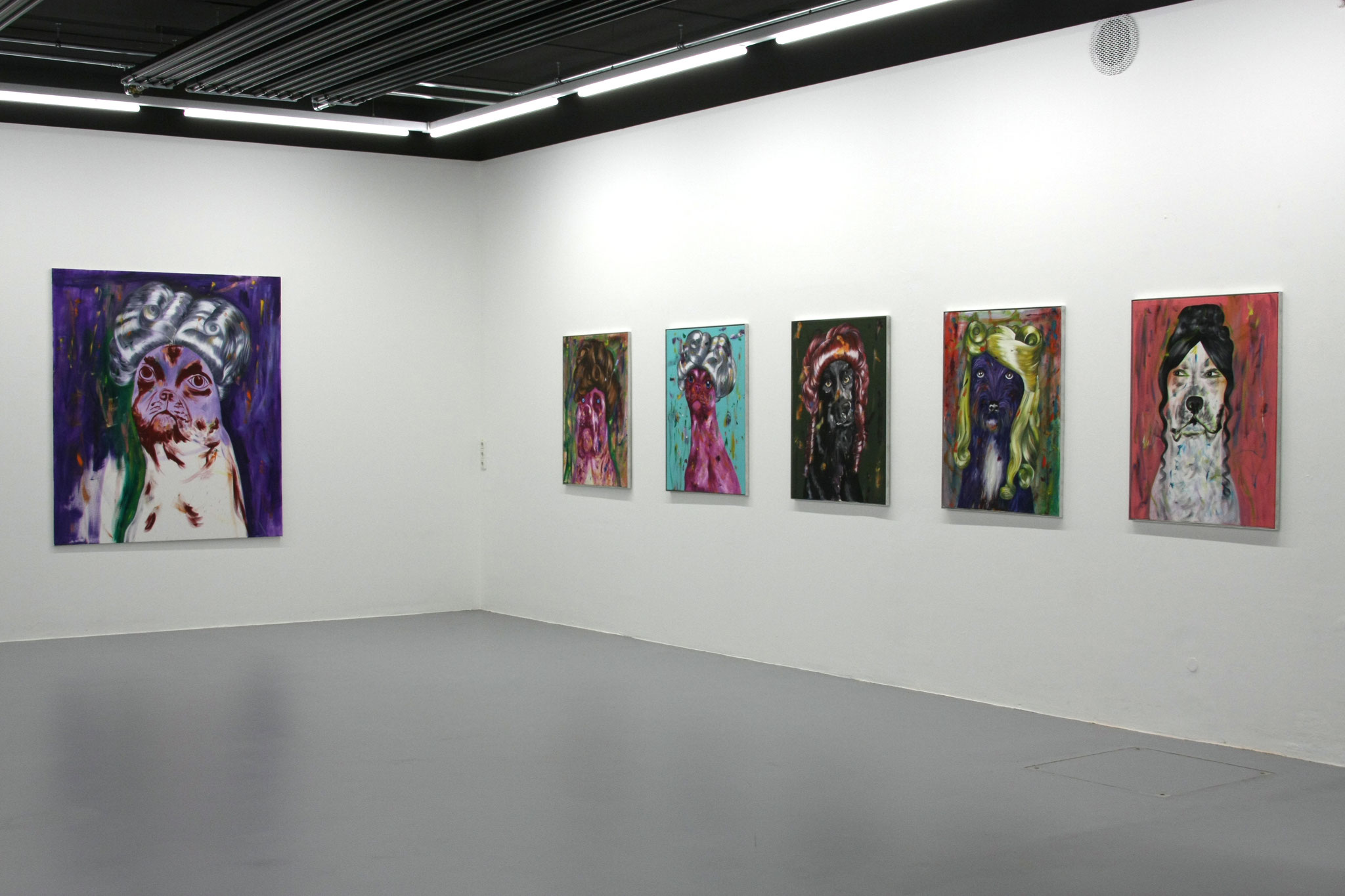 Ronald Kodritsch, Irgendwann, ja, Ausstellungsansicht Brunnhofer Galerie, 2019