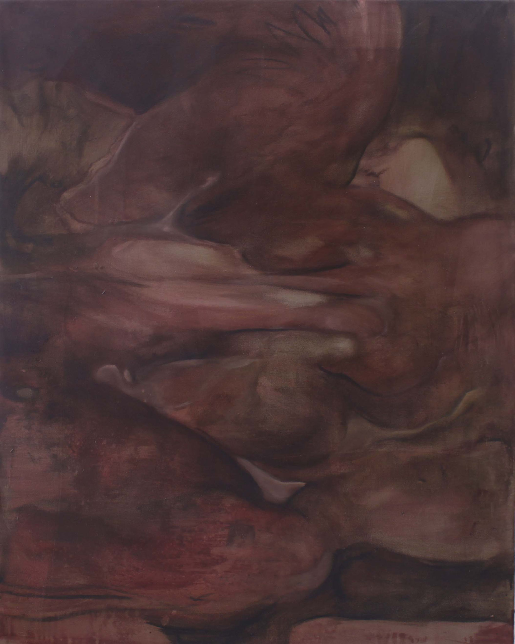 Max Böhme, 2022, Öl auf Leinwand, 100 x 80 cm
