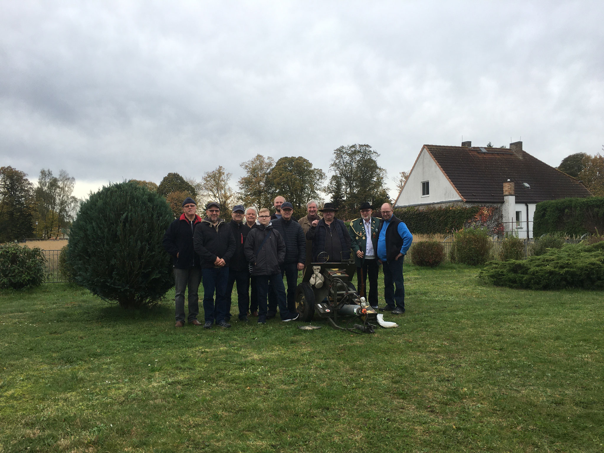 Gruppenfoto bei Roland