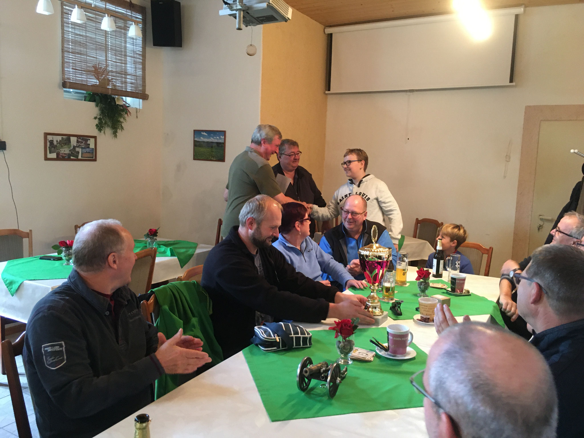 Tolles Trefferbild bei Ole