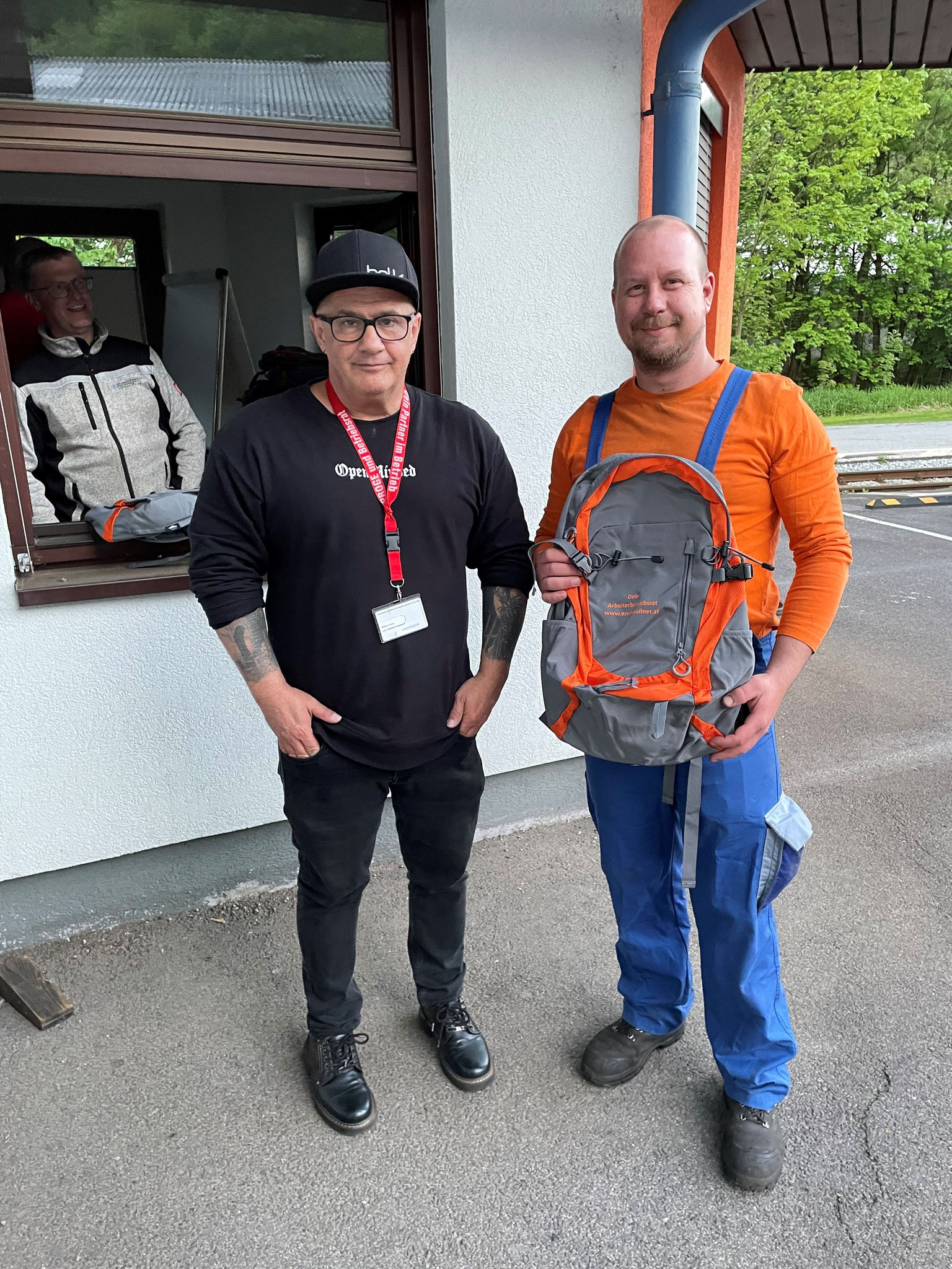 Verteilaktion Rucksack