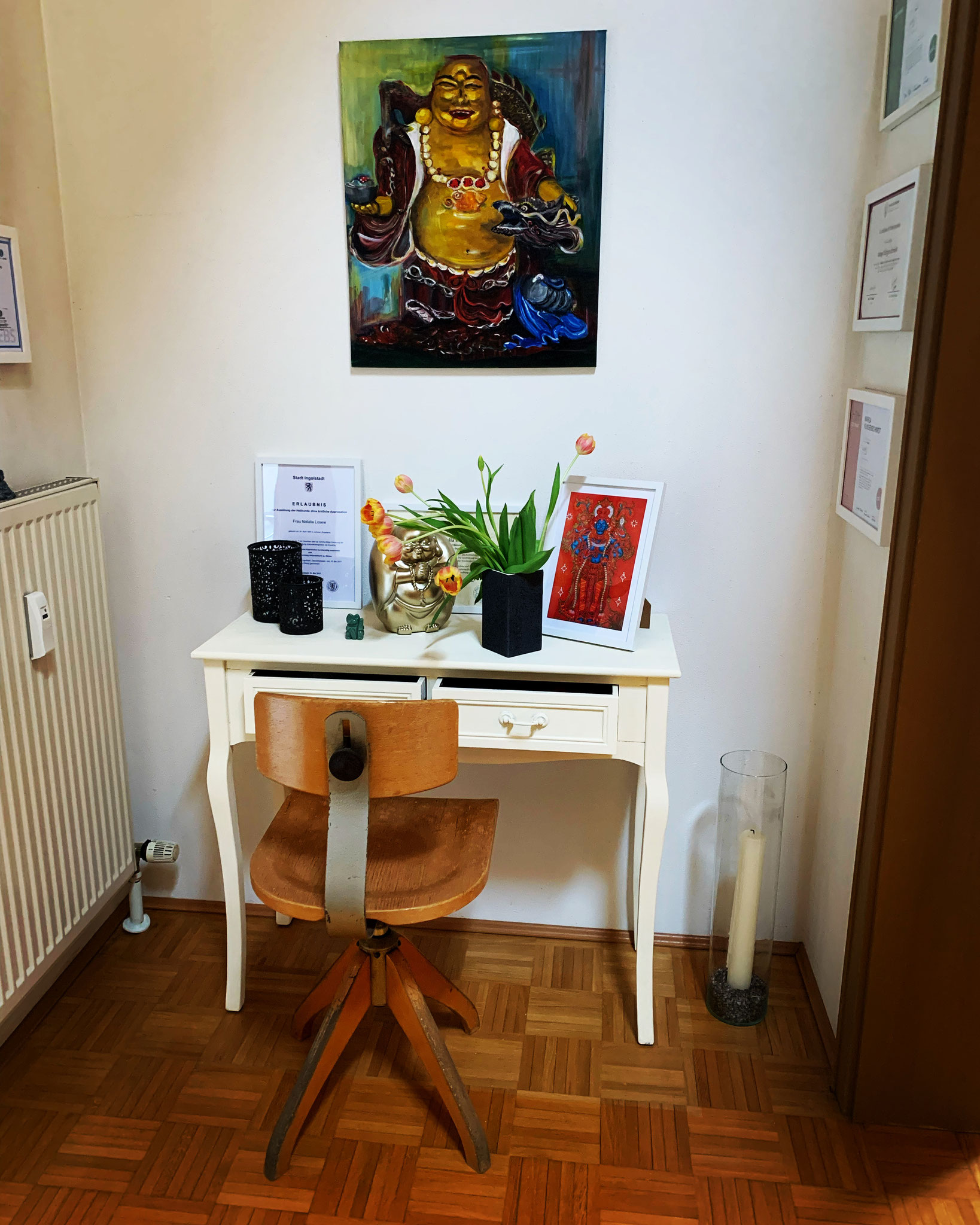 Einzigartige Atmosphäre im Ganesha für dein Yoga in Ingolstadt!