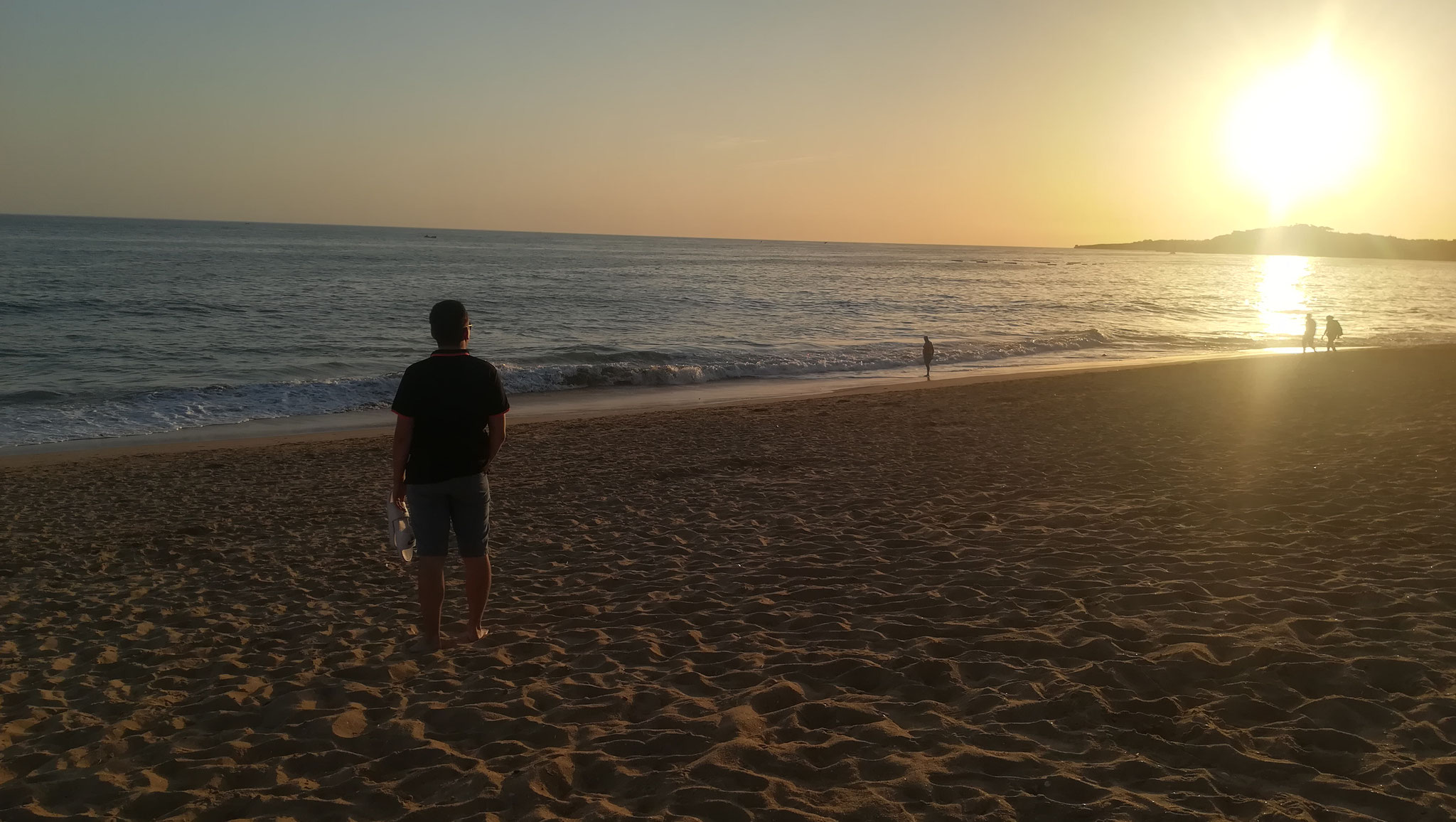 Sonnenuntergang Praia da Oura (Stadtteil Albufeira)