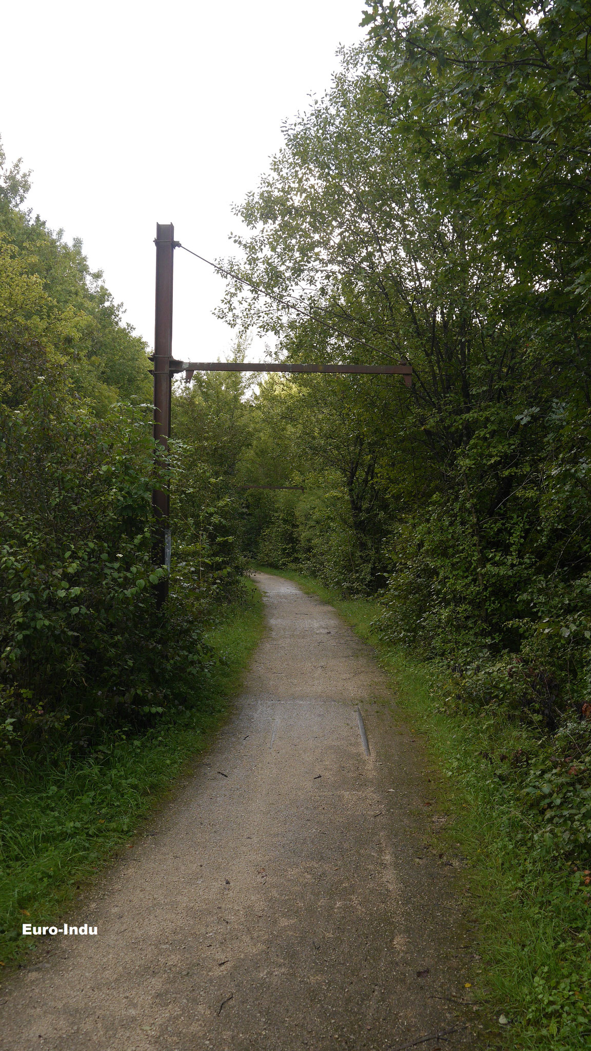 Bahnstrecke Grouwen-Thillenberg-heute Spazierweg wo einst die "Buggien" rollten