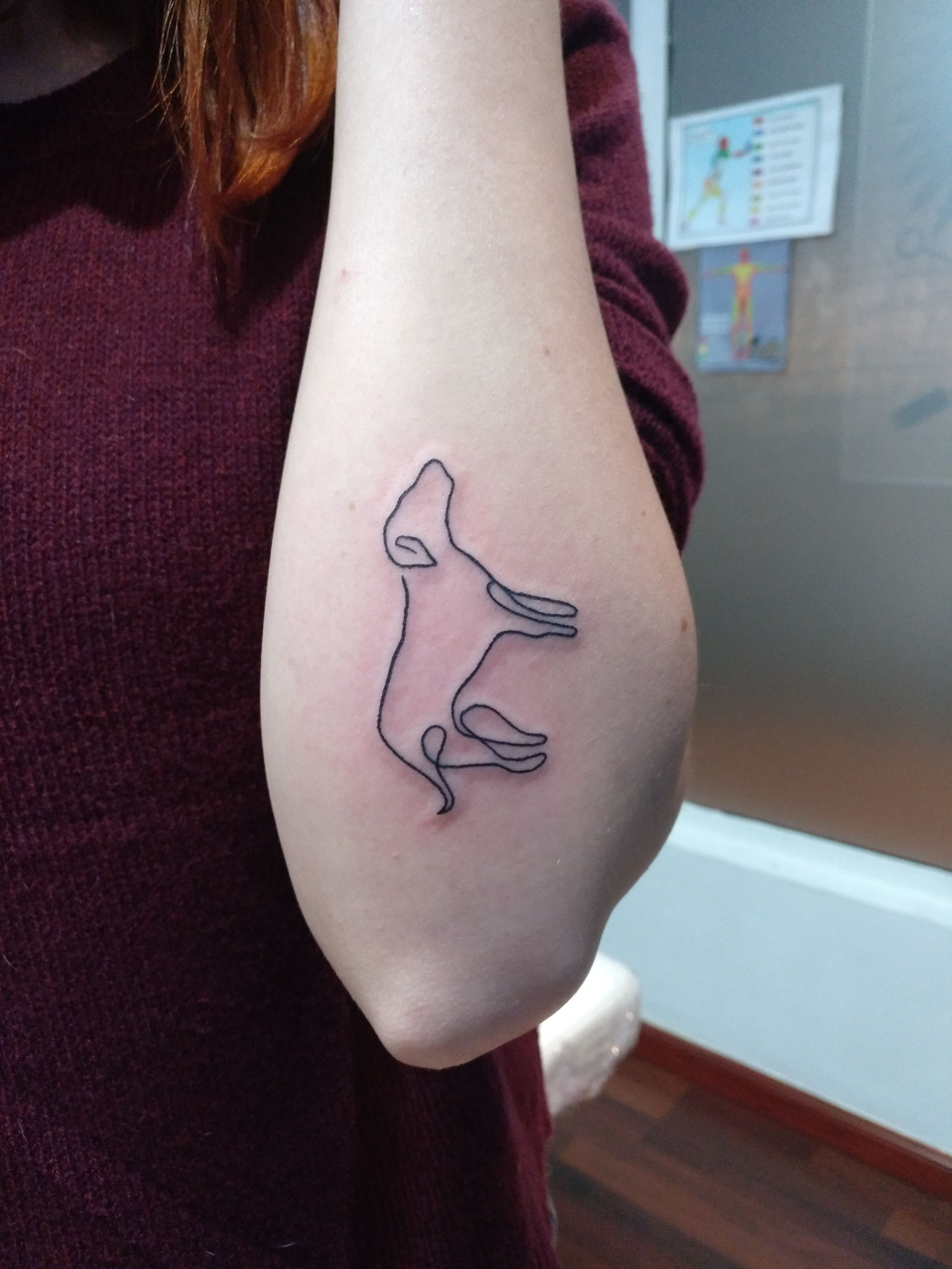silueta perro