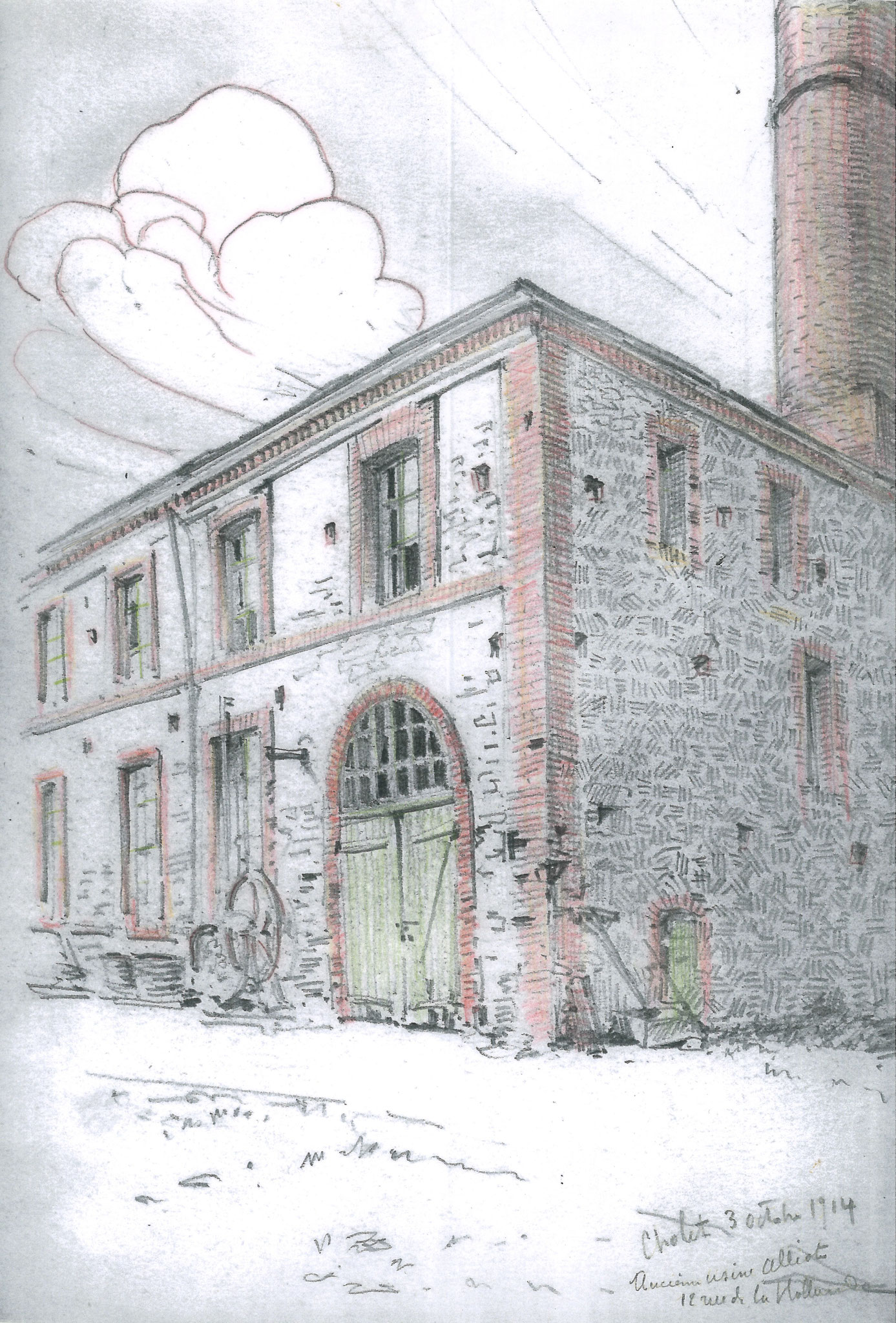 Ébénisterie / Anciens établissements Charles Arnault Père, rue de la Hollande