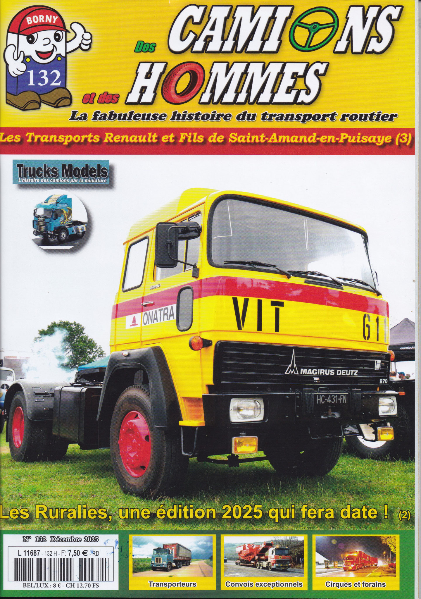 Des camions et des hommes Décembre 2025