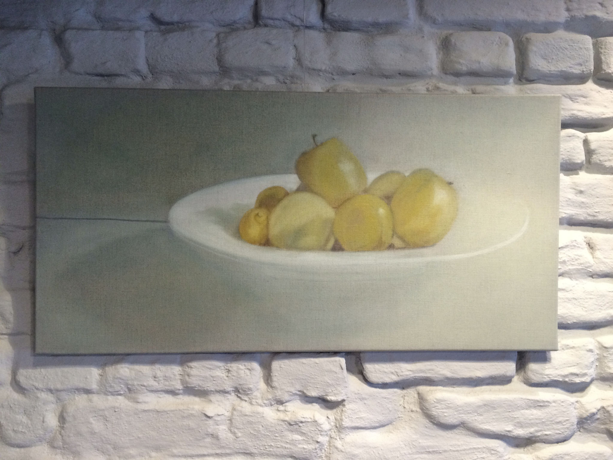 stillleben | 40x80cm | acryl auf leinwand | 2010