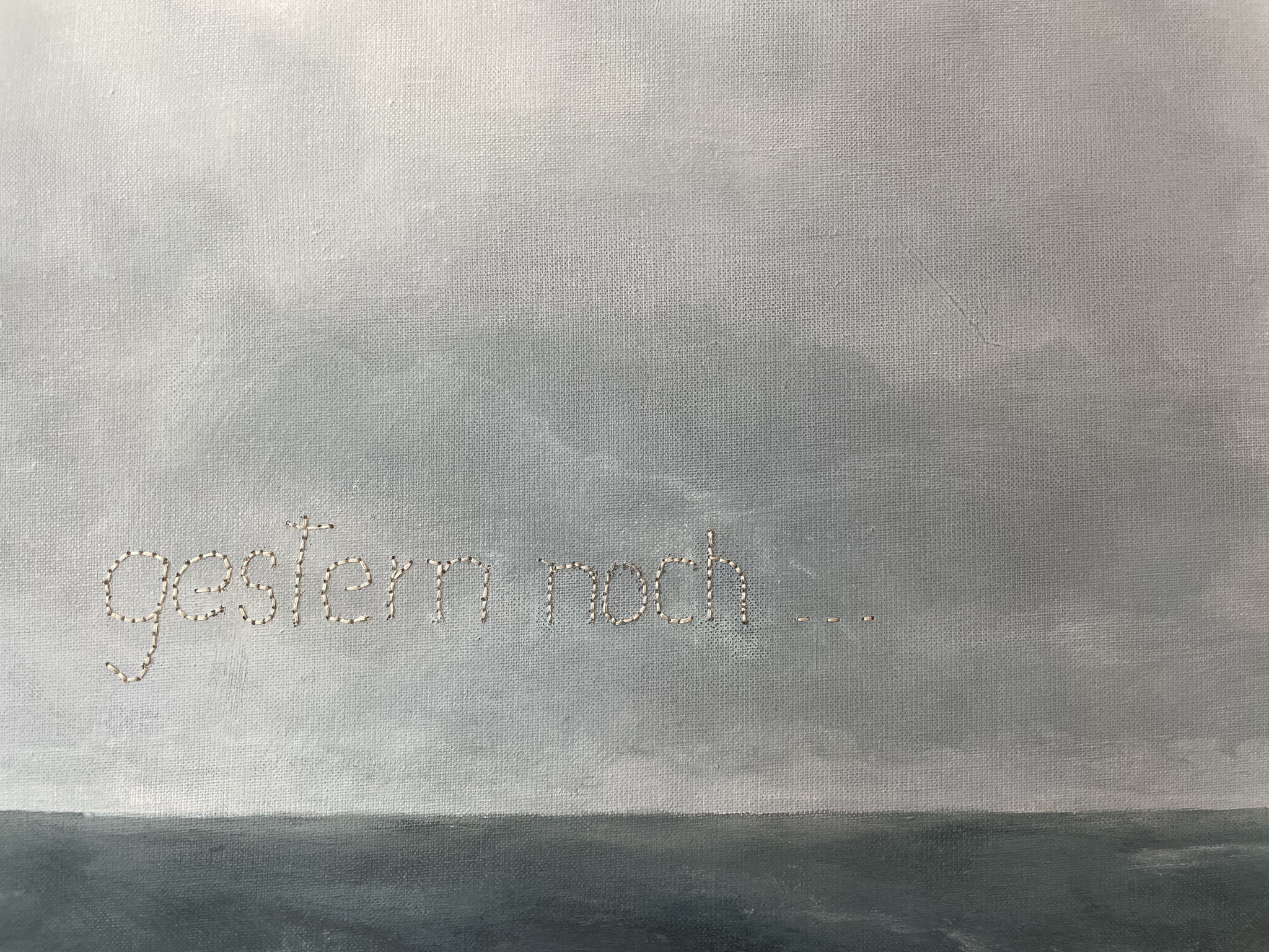detail von 'gestern noch...'
