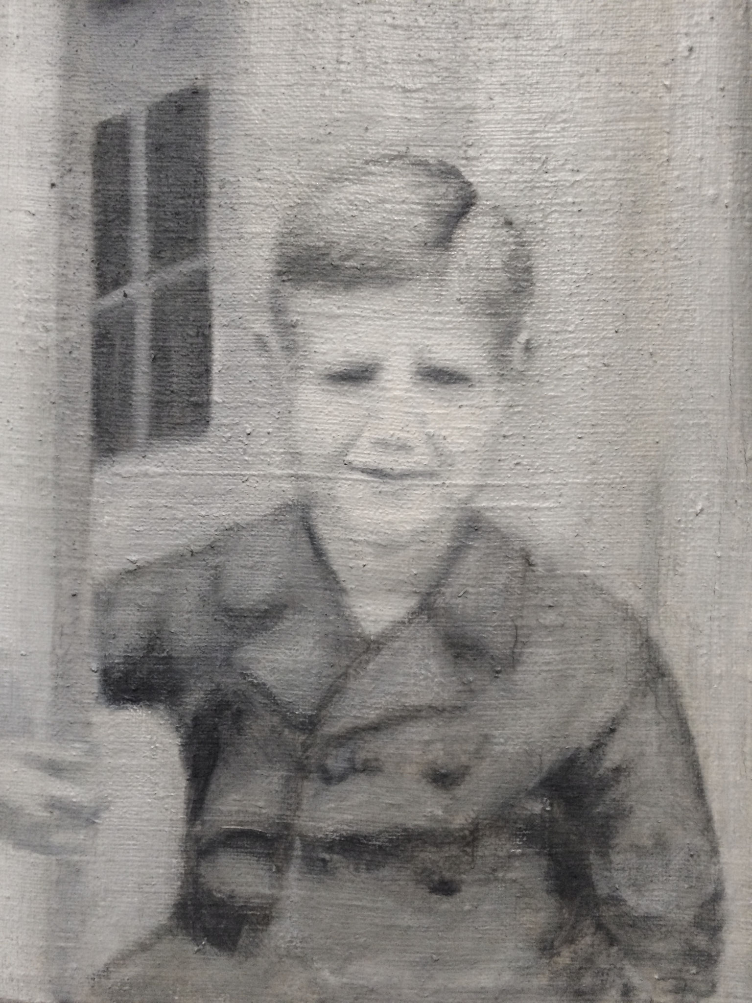 bruder | 23x23cm | öl auf leinen | 2003