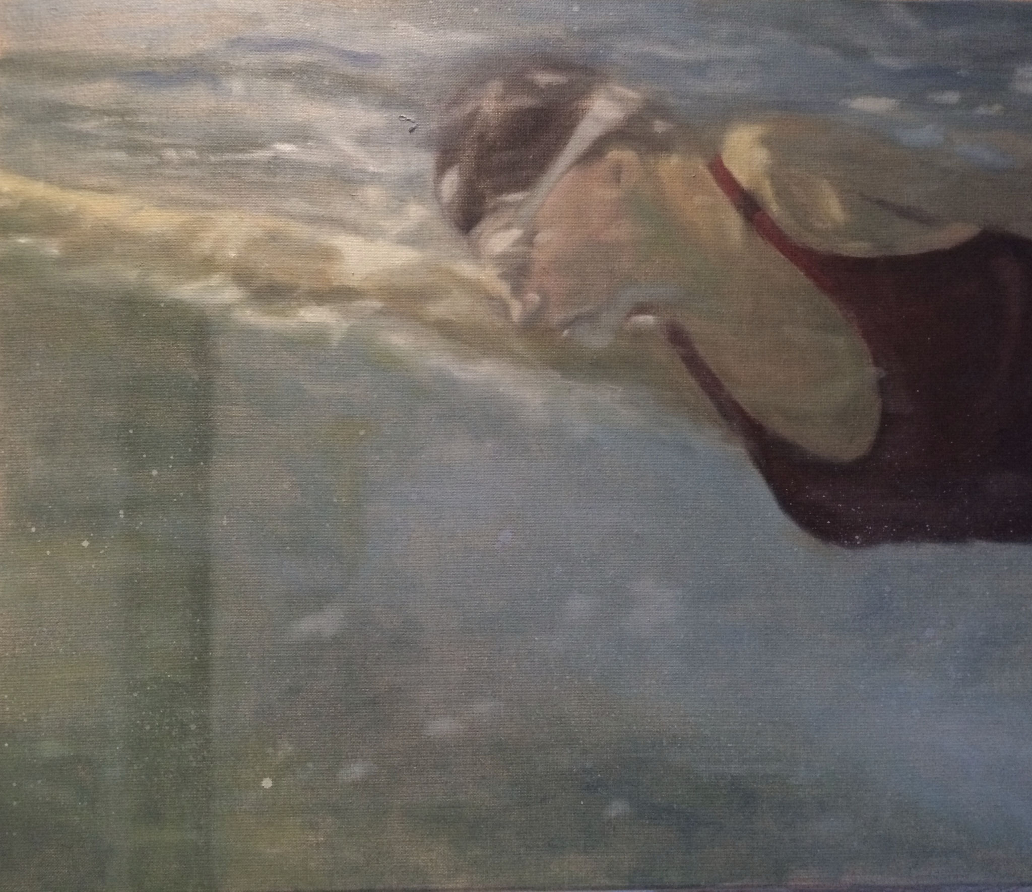 unterwasser | 50x60cm | acryl auf leinwand | 2010