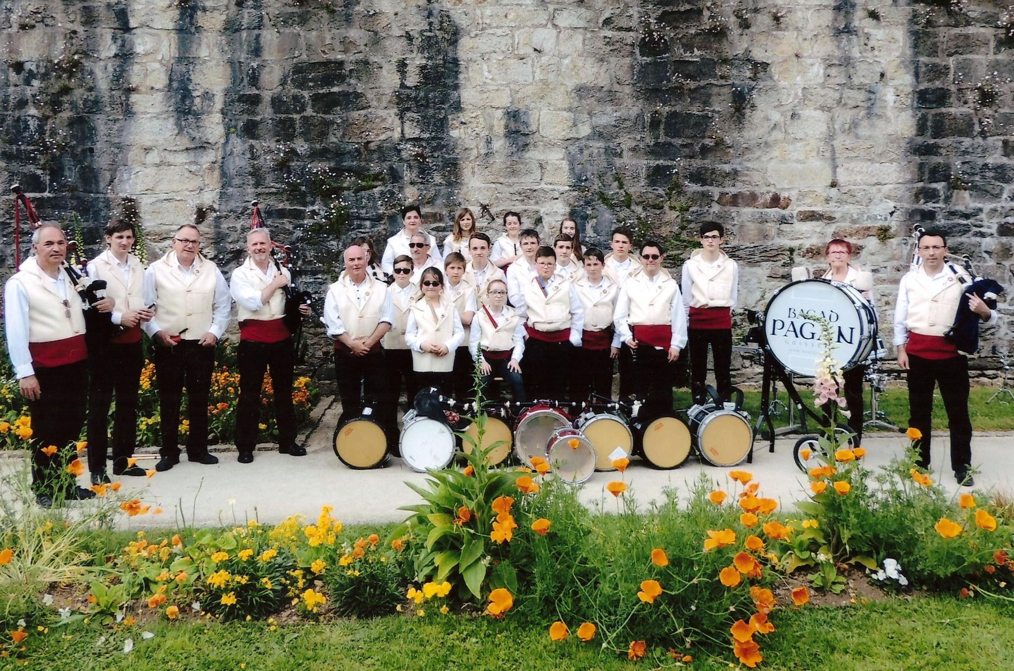 En concours à Quimper en 2016