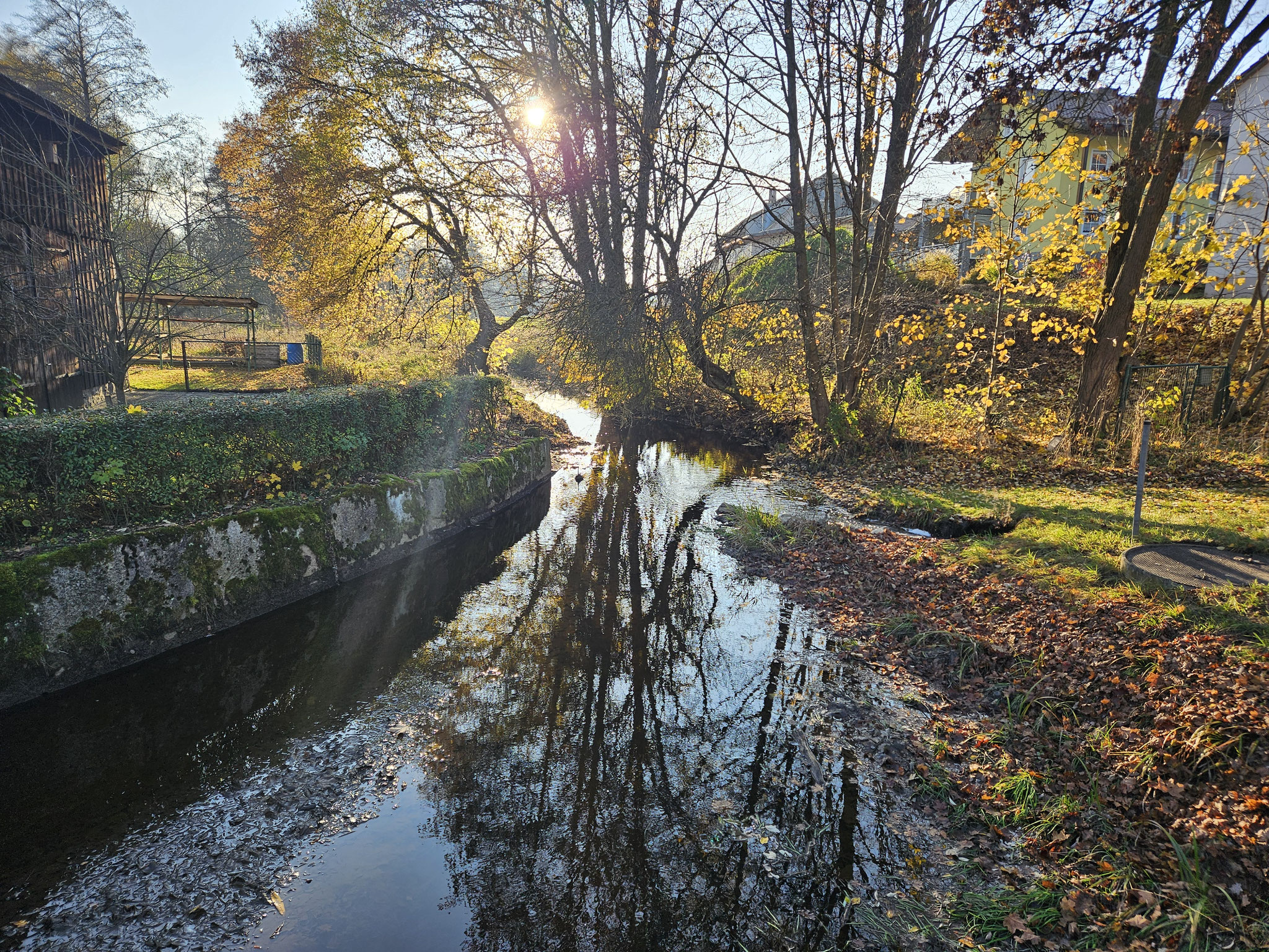 Höllbach. Brücke zwischen Pullenreuth und Mengersreuth.