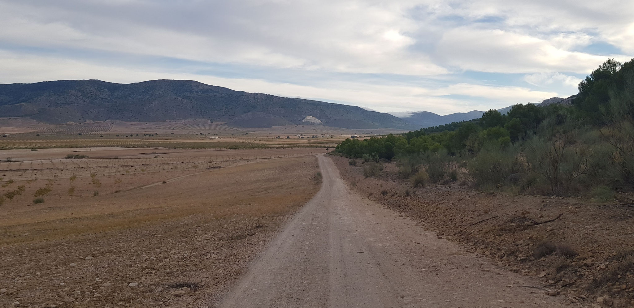 Richtung Sierra del Periate.