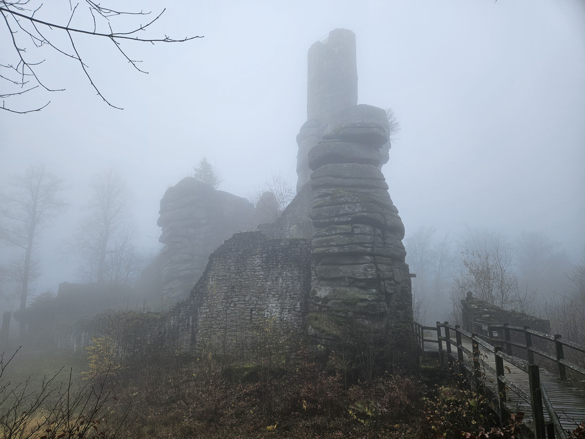 Ruine Weissenstein.
