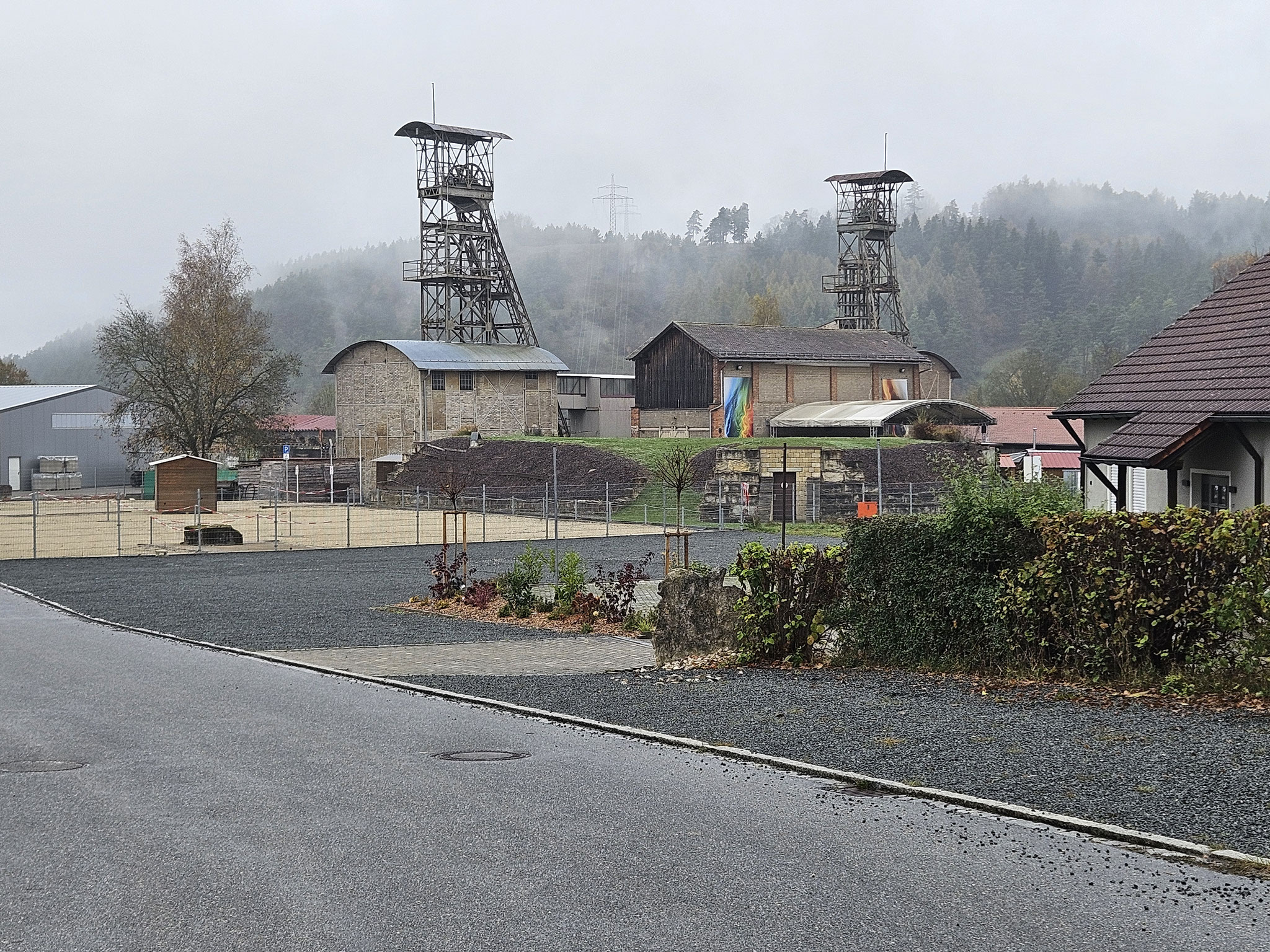 Stillgelegte Maffei-Grube.