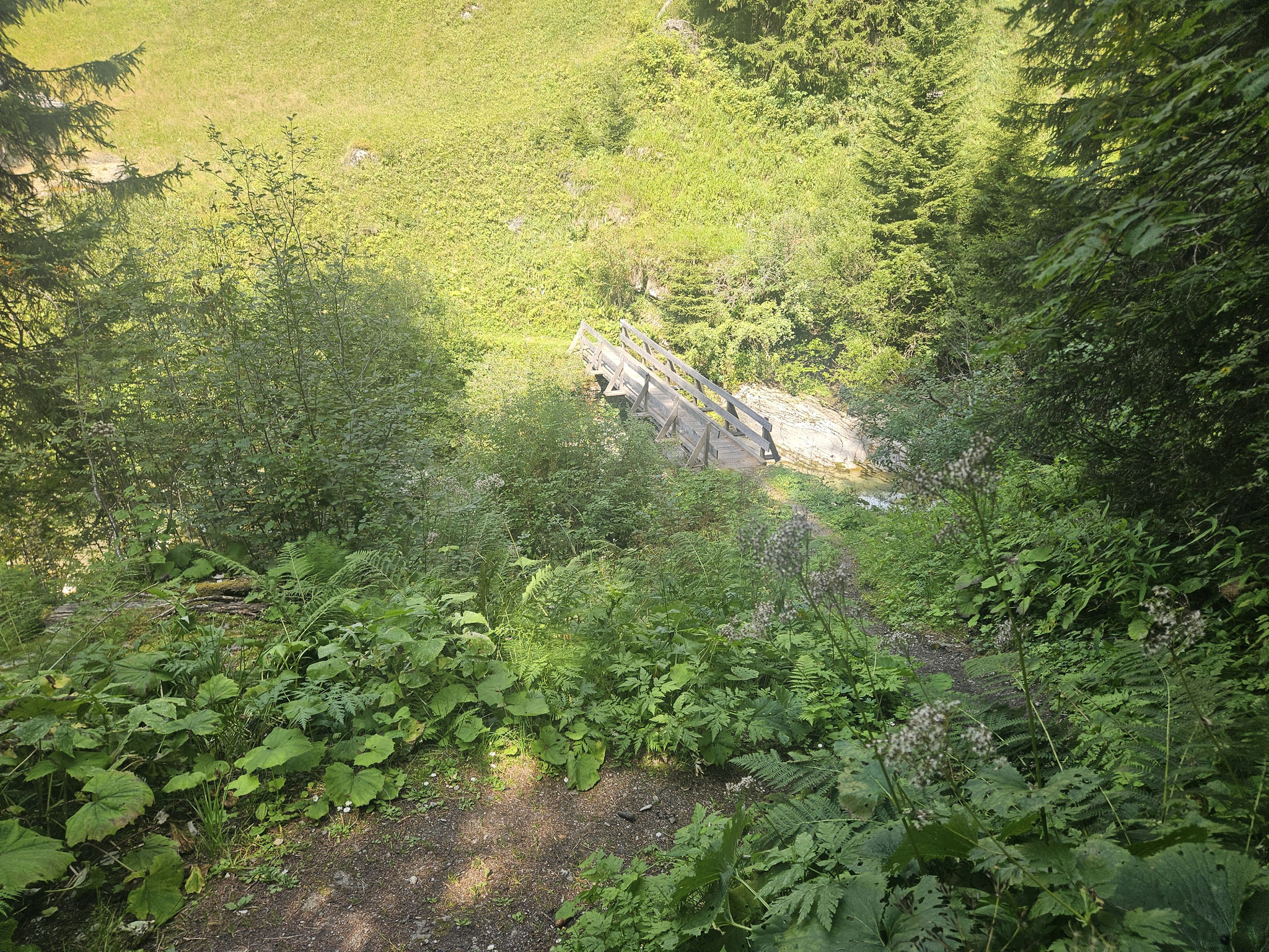 Illagrass-Brücke über den Peiler Bach.