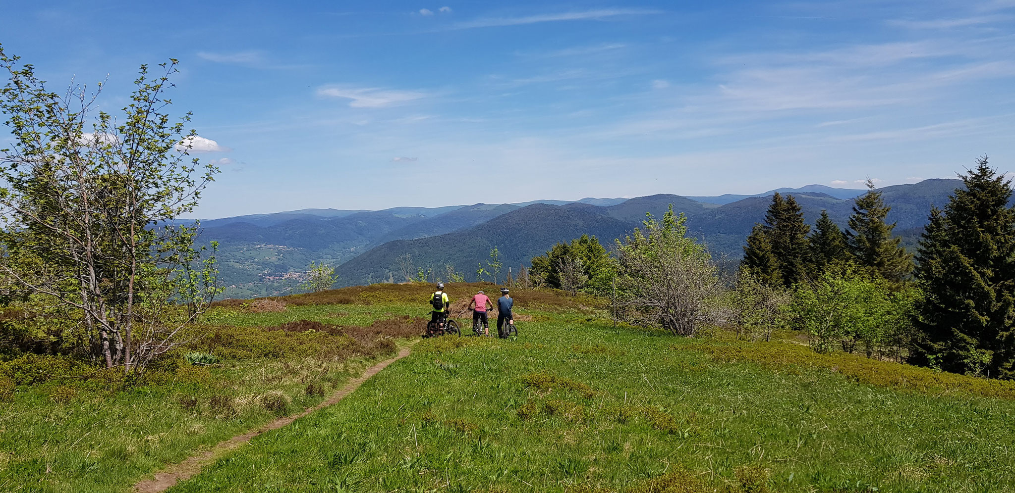 Ballon de Servance, Blick nach Norden.